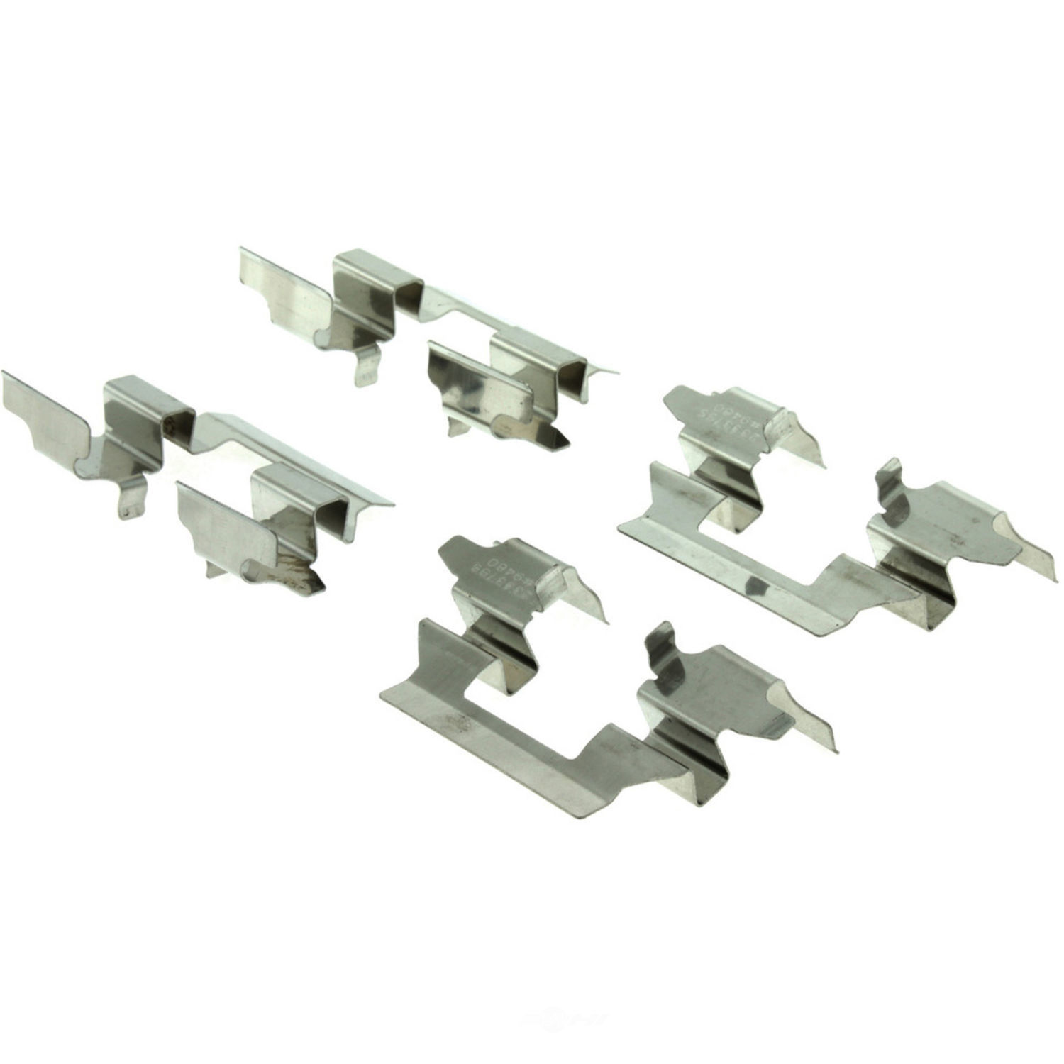 CENTRIC PARTS - Posi-Quiet Ceramic Disc Brake Pad w/Shims & Hardware-Preferred - CEC 105.09051