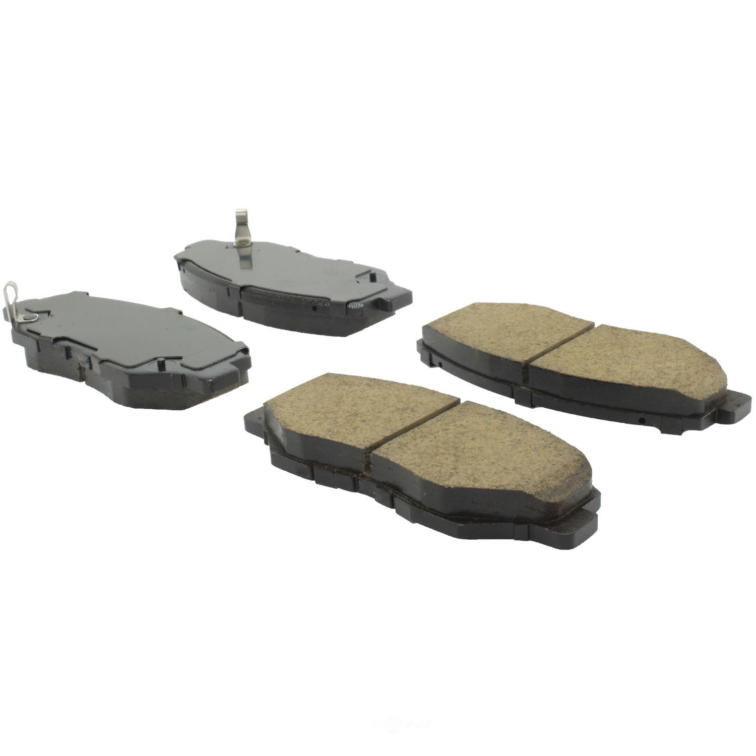CENTRIC PARTS - Centric Posi Quiet Advanced Ceramic Disc Brake Pad Sets (Front) - CEC 105.09140