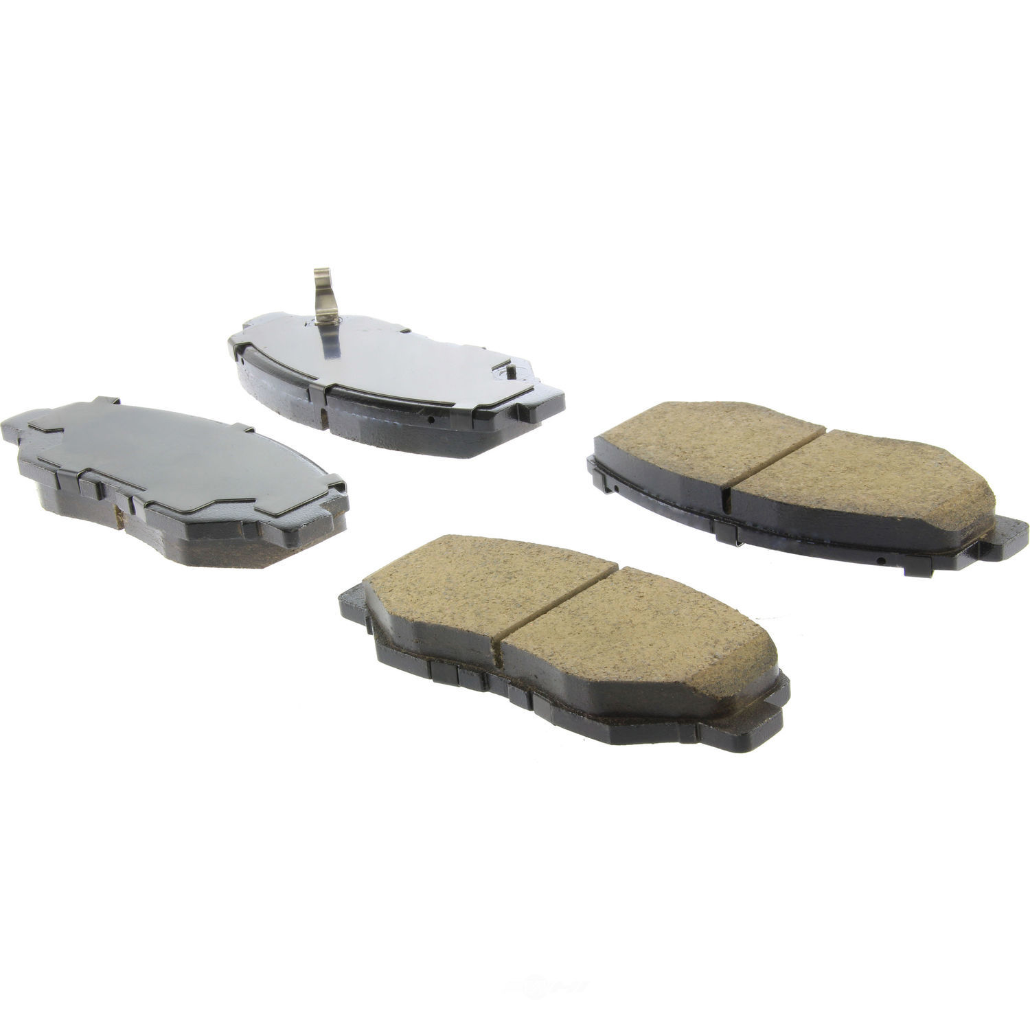 CENTRIC PARTS - Centric Posi Quiet Advanced Ceramic Disc Brake Pad Sets (Front) - CEC 105.09143