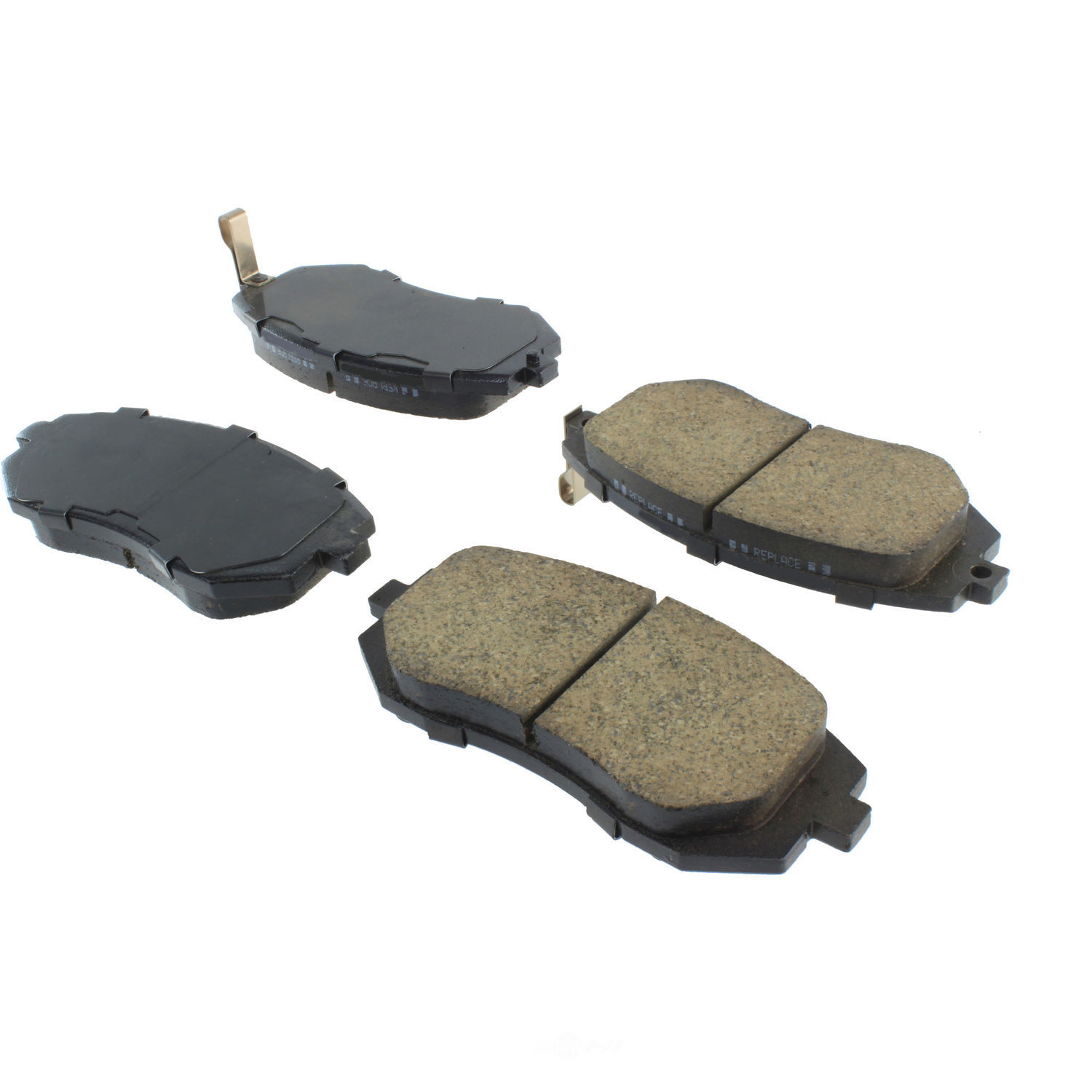 CENTRIC PARTS - Centric Posi Quiet Advanced Ceramic Disc Brake Pad Sets (Front) - CEC 105.09290