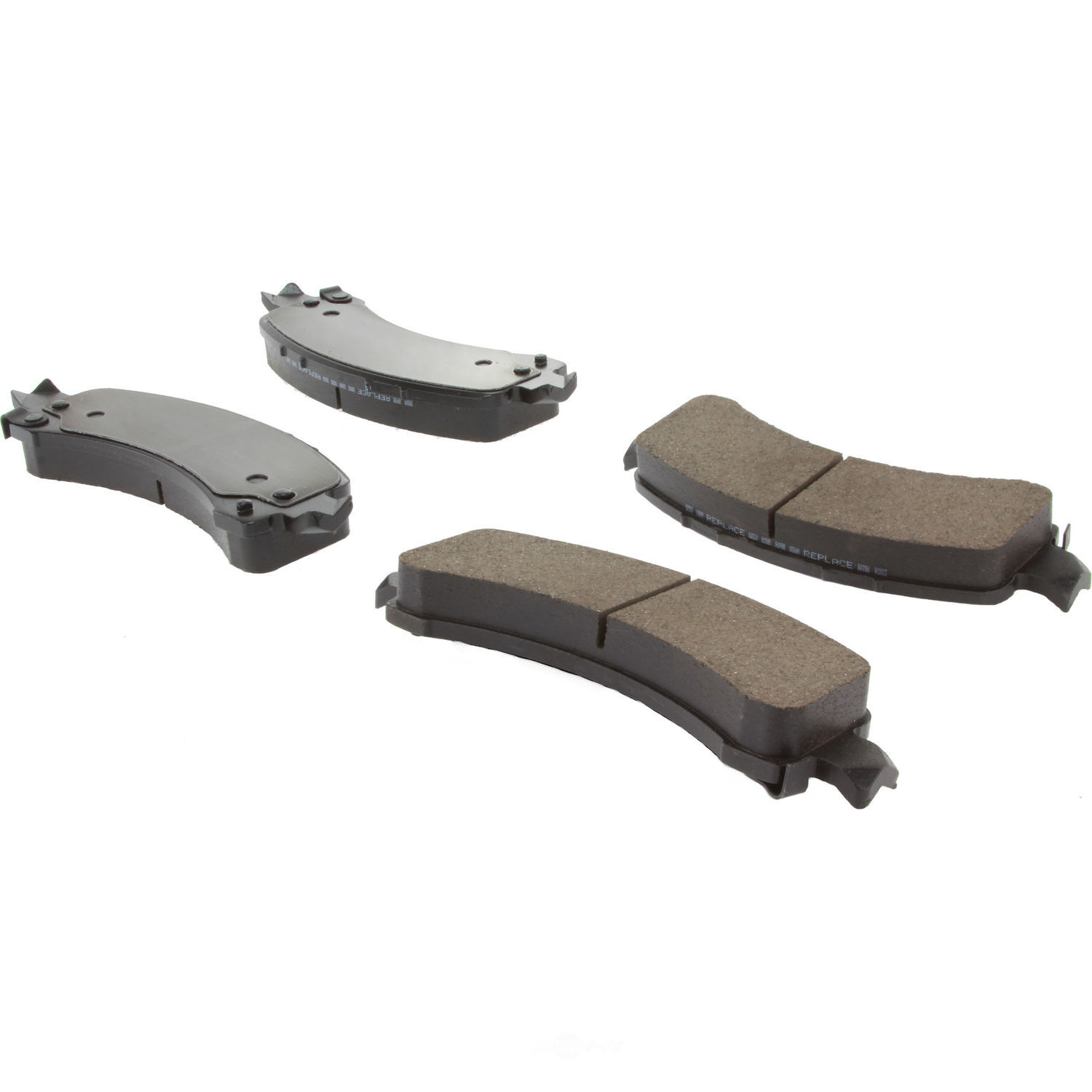 CENTRIC PARTS - Posi-Quiet Ceramic Disc Brake Pad w/Shims & Hardware-Preferred (Rear) - CEC 105.09740