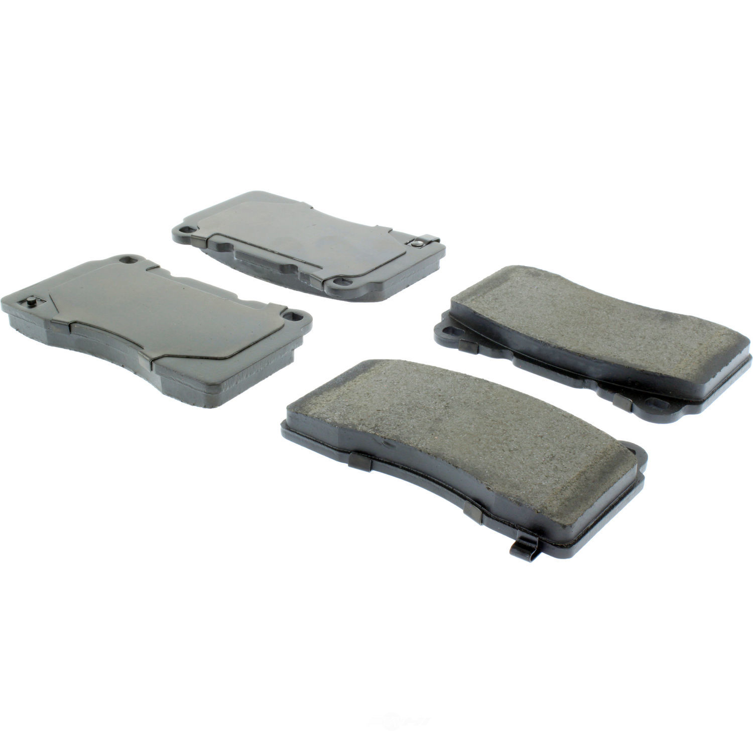 CENTRIC PARTS - Posi-Quiet Ceramic Disc Brake Pad w/Shims-Preferred (Front) - CEC 105.10010