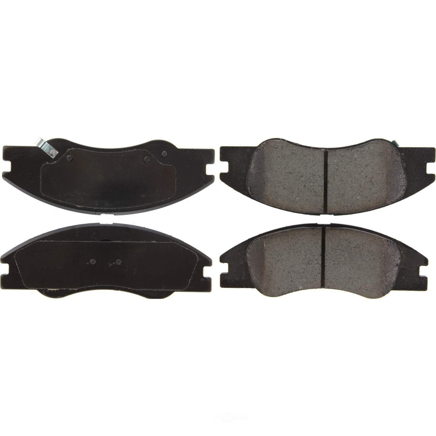CENTRIC PARTS - Centric Posi Quiet Advanced Ceramic Disc Brake Pad Sets - CEC 105.10740