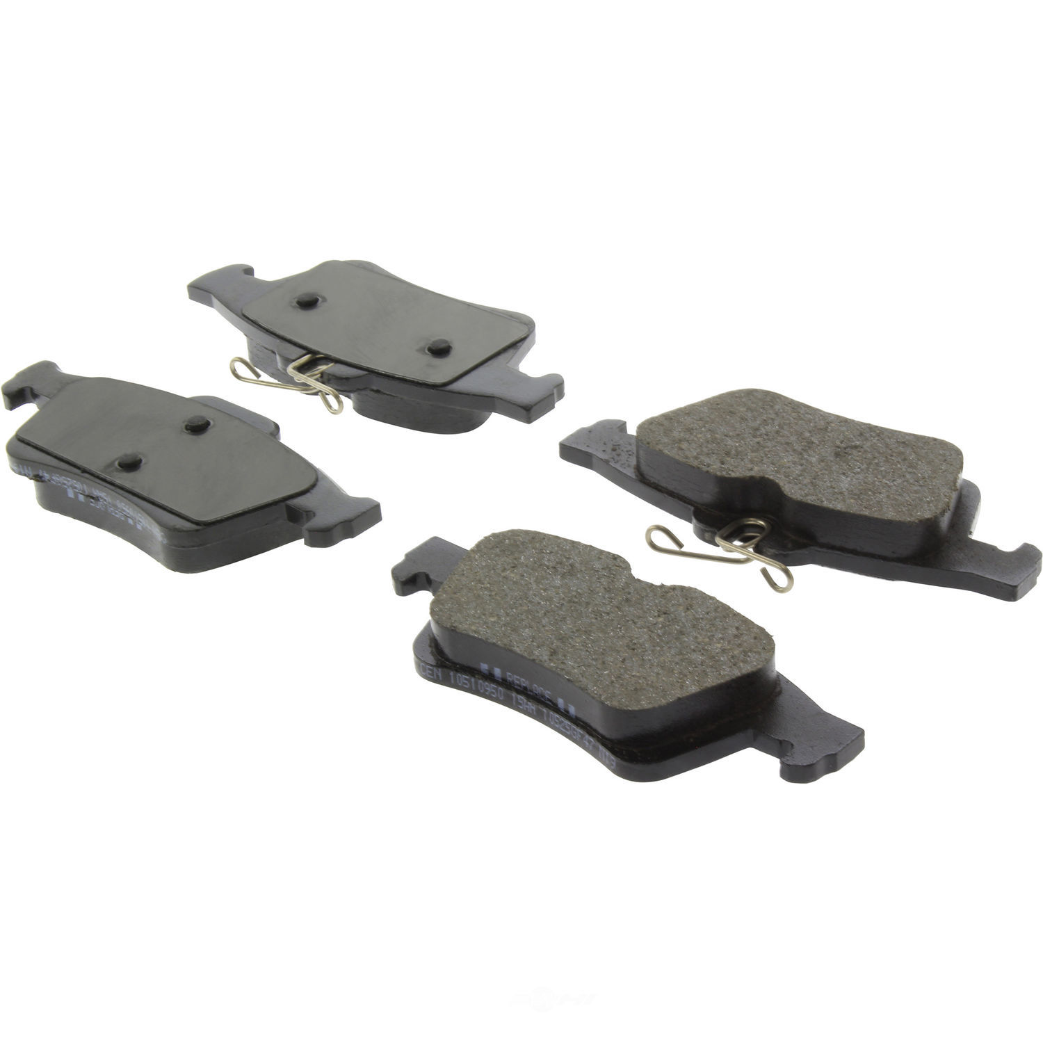 CENTRIC PARTS - Centric Posi Quiet Advanced Ceramic Disc Brake Pad Sets (Rear) - CEC 105.10950