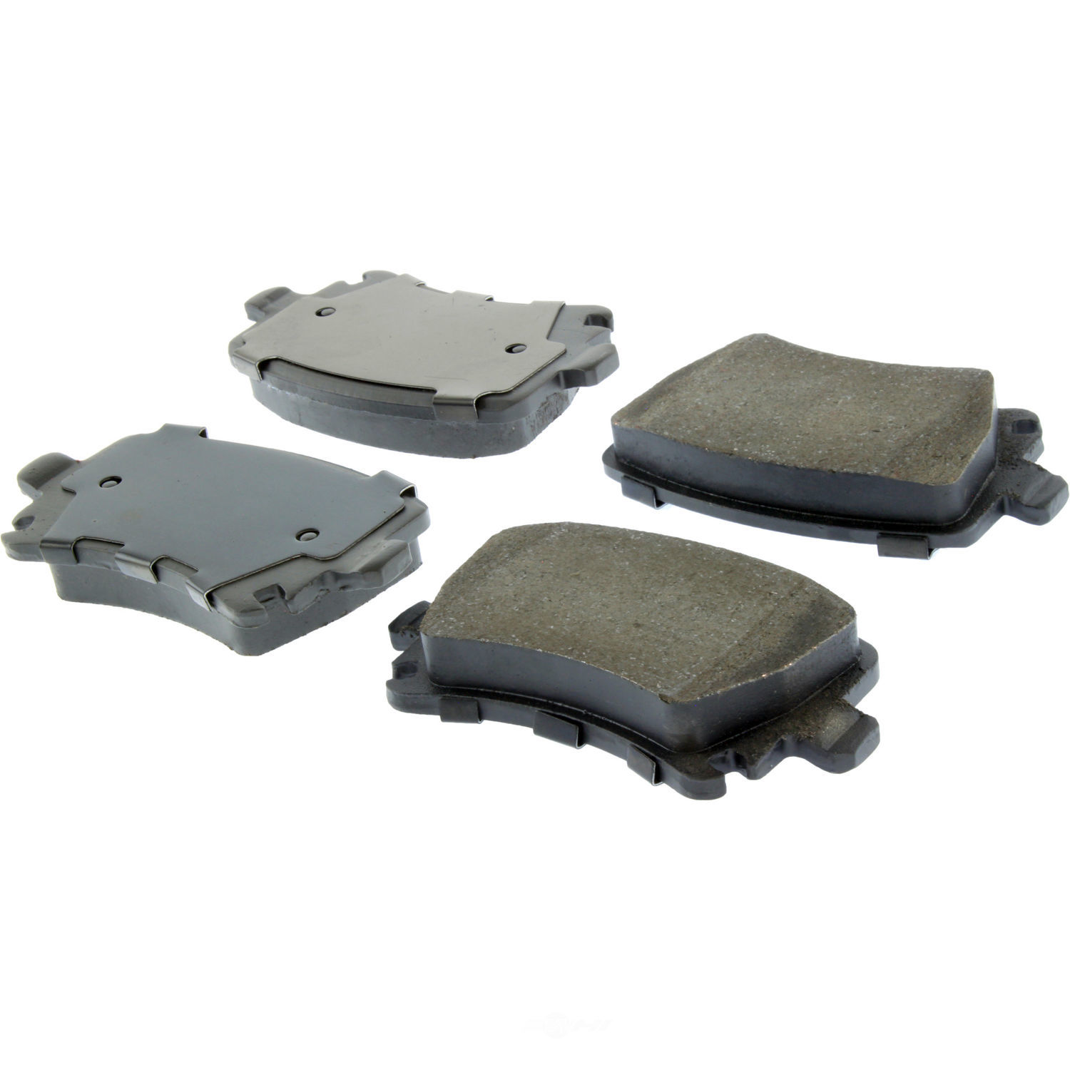 CENTRIC PARTS - Posi-Quiet Ceramic Disc Brake Pad w/Shims & Hrdwr-Preferred (Rear) - CEC 105.11080