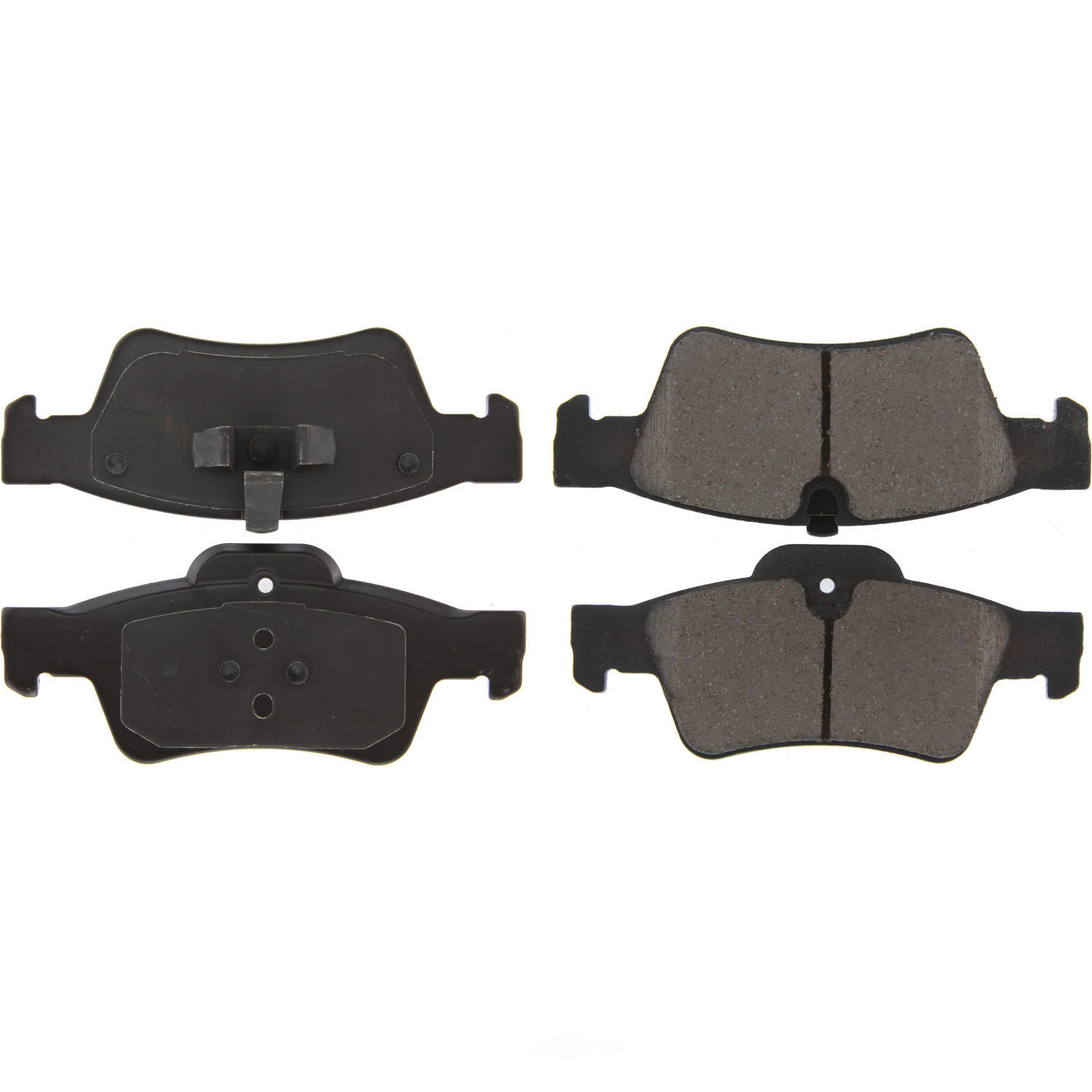 CENTRIC PARTS - Posi-Quiet Ceramic Disc Brake Pad w/Shims & Hardware - CEC 105.11220