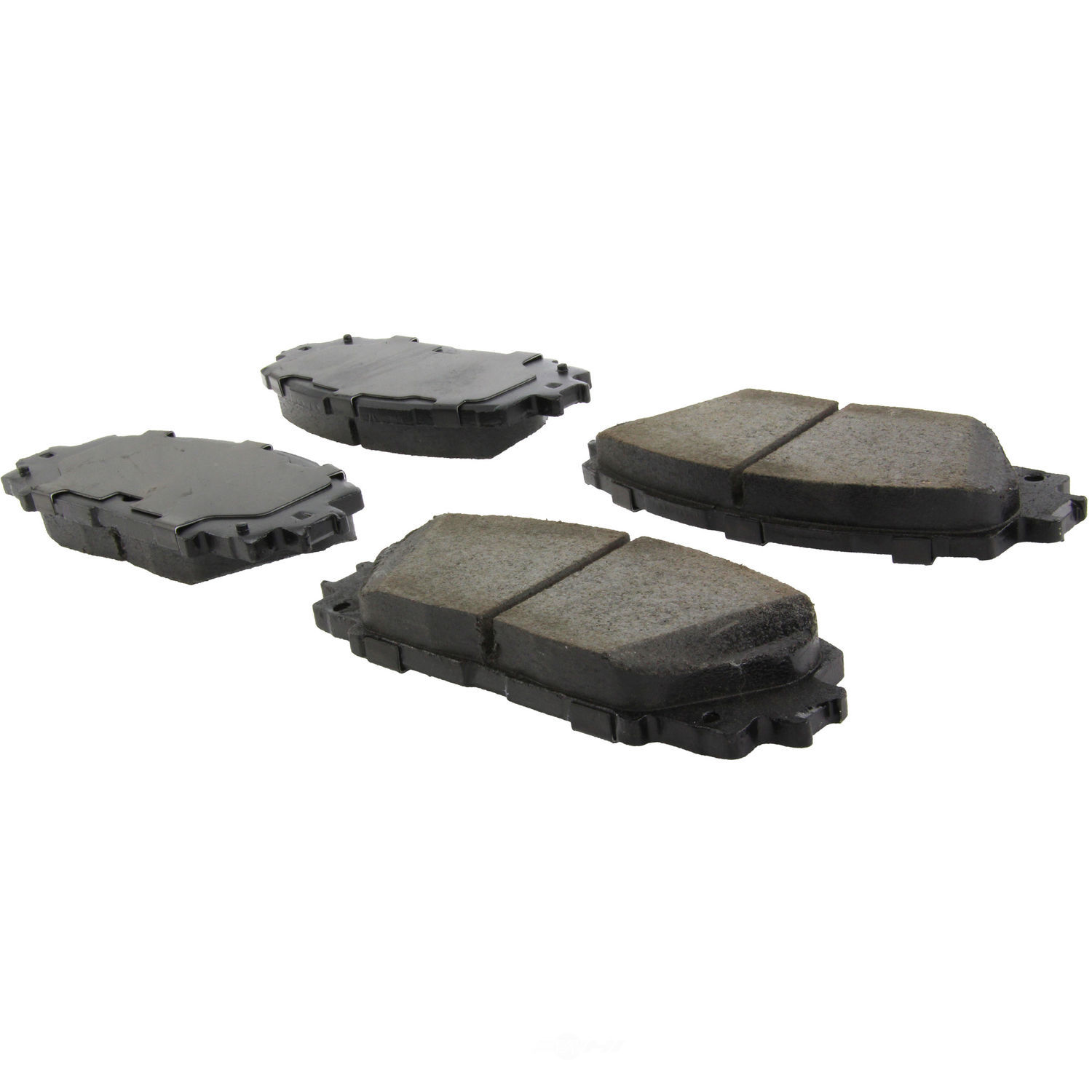 CENTRIC PARTS - Posi-Quiet Ceramic Disc Brake Pad w/Shims & Hardware-Preferred (Front) - CEC 105.11841