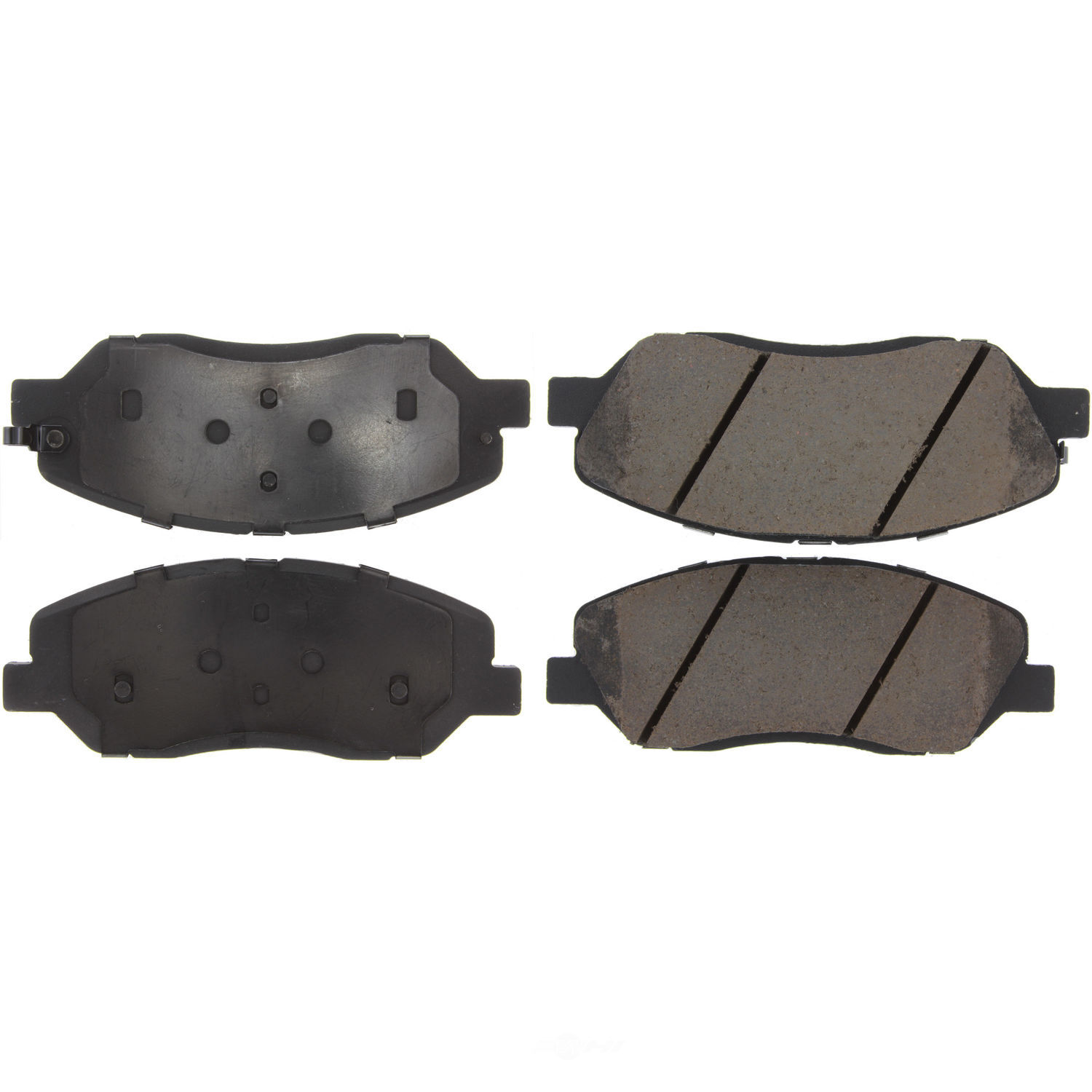 CENTRIC PARTS - Centric Posi Quiet Advanced Ceramic Disc Brake Pad Sets - CEC 105.12020