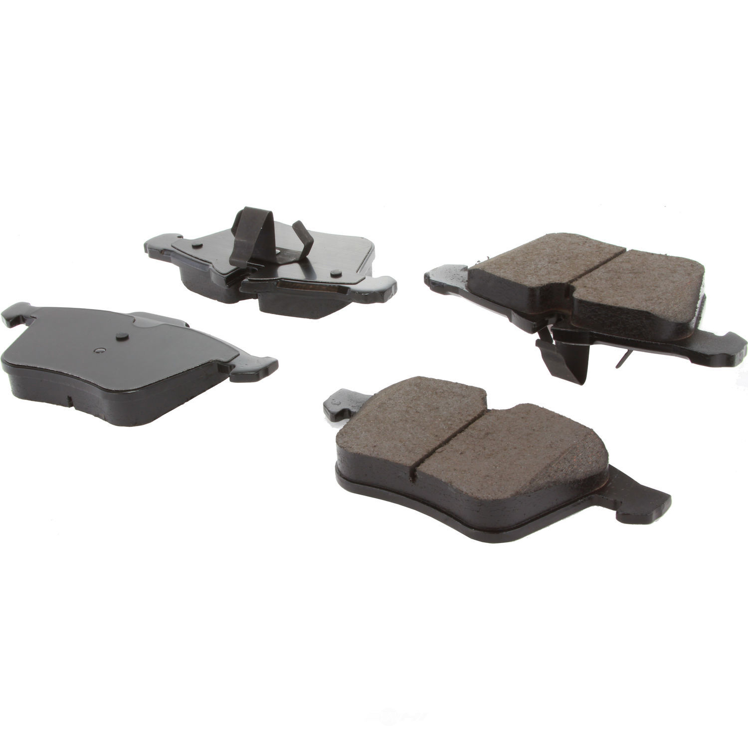 CENTRIC PARTS - Posi-Quiet Ceramic Disc Brake Pad w/Shims & Hardware (Front) - CEC 105.12400