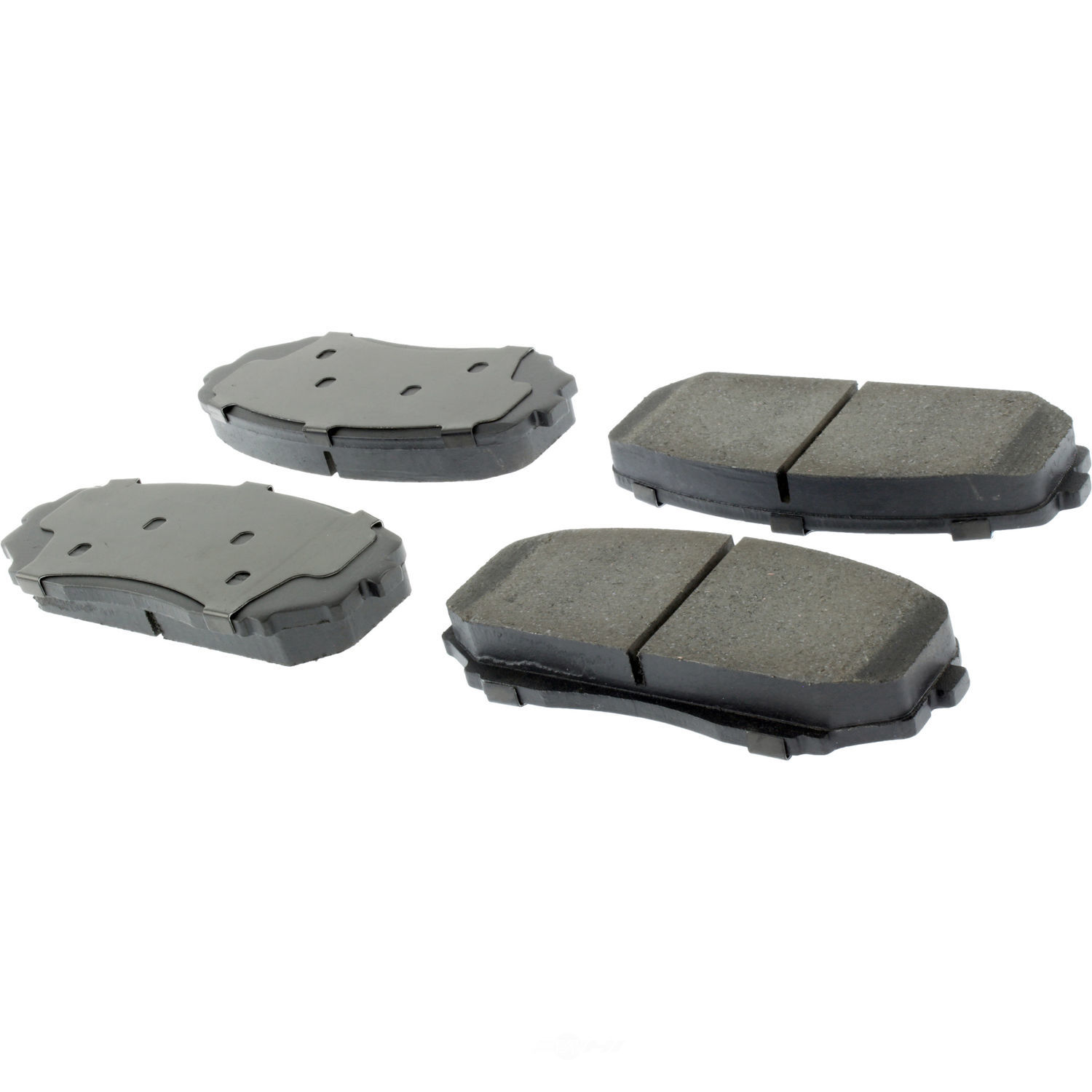 CENTRIC PARTS - Posi-Quiet Ceramic Disc Brake Pad w/Shims & Hardware-Preferred (Front) - CEC 105.12580