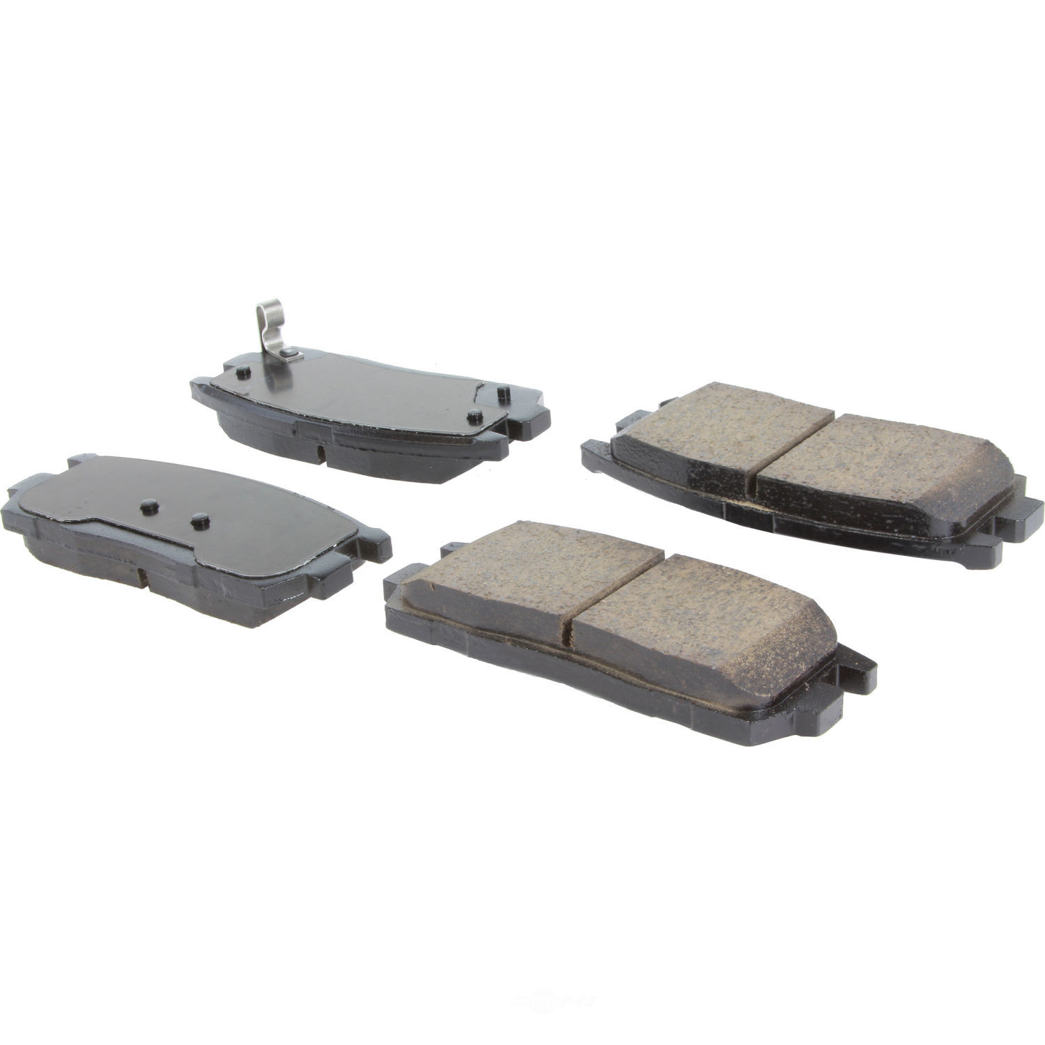 CENTRIC PARTS - Centric Posi-Quiet Ceramic Disc Brake Pad Sets (Rear) - CEC 105.12750