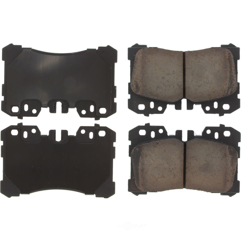 CENTRIC PARTS - Centric Posi Quiet Advanced Ceramic Disc Brake Pad Sets - CEC 105.12820