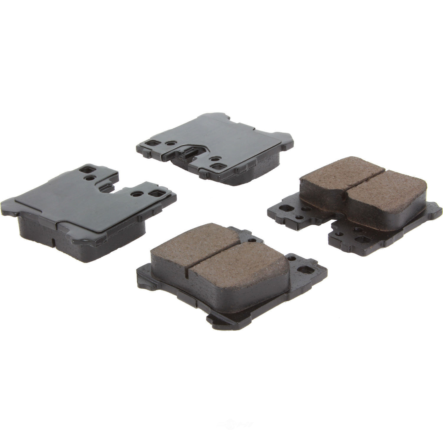 CENTRIC PARTS - Centric Posi Quiet Advanced Ceramic Disc Brake Pad Sets (Rear) - CEC 105.12830