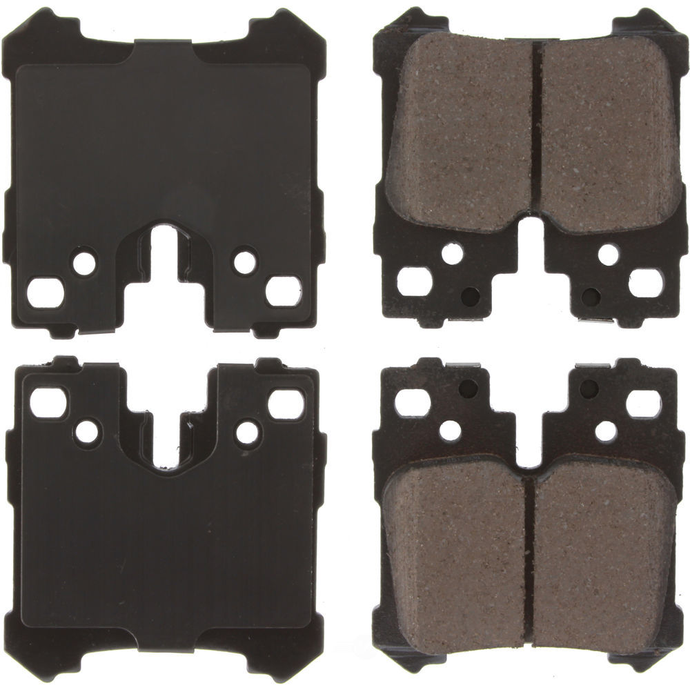 CENTRIC PARTS - Centric Posi Quiet Advanced Ceramic Disc Brake Pad Sets - CEC 105.12830