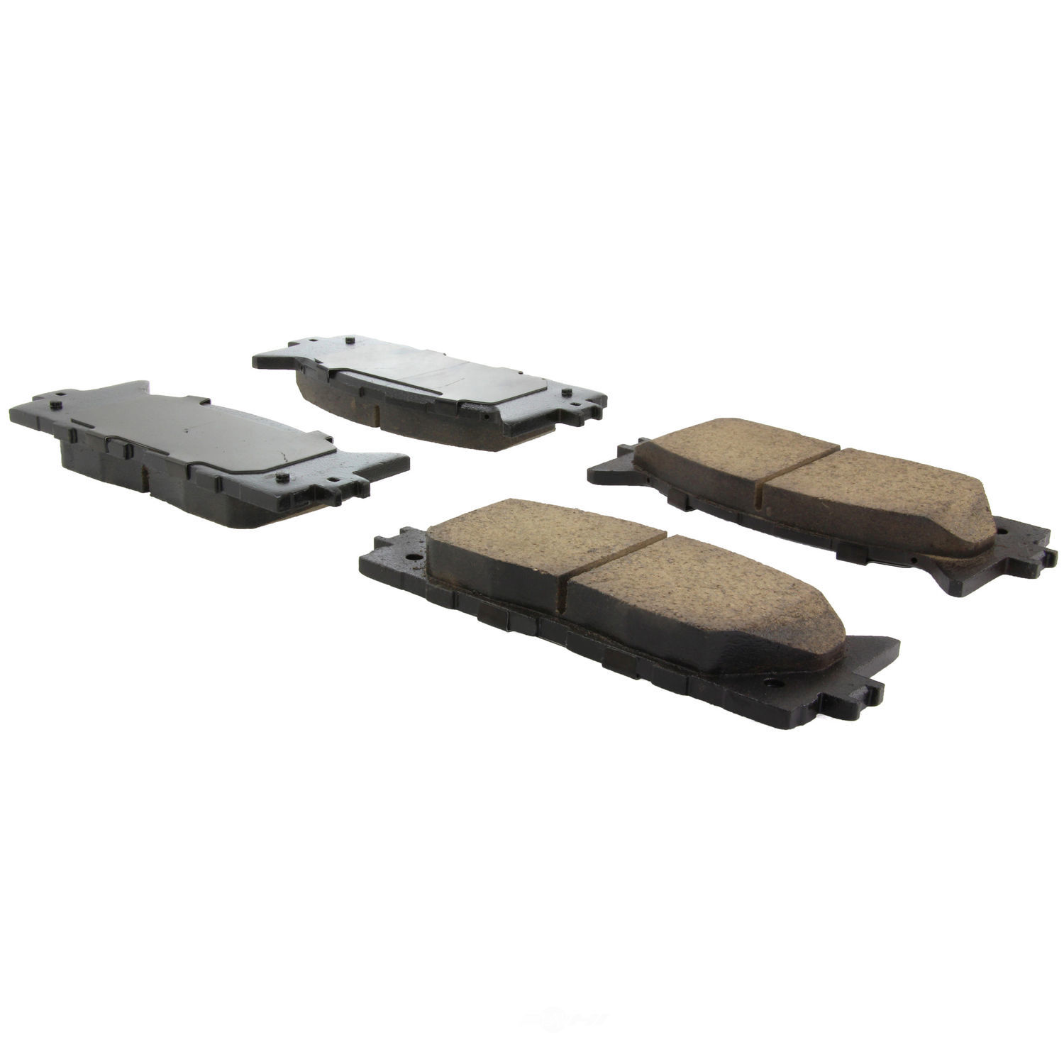 CENTRIC PARTS - Centric Posi Quiet Advanced Ceramic Disc Brake Pad Sets (Front) - CEC 105.12930