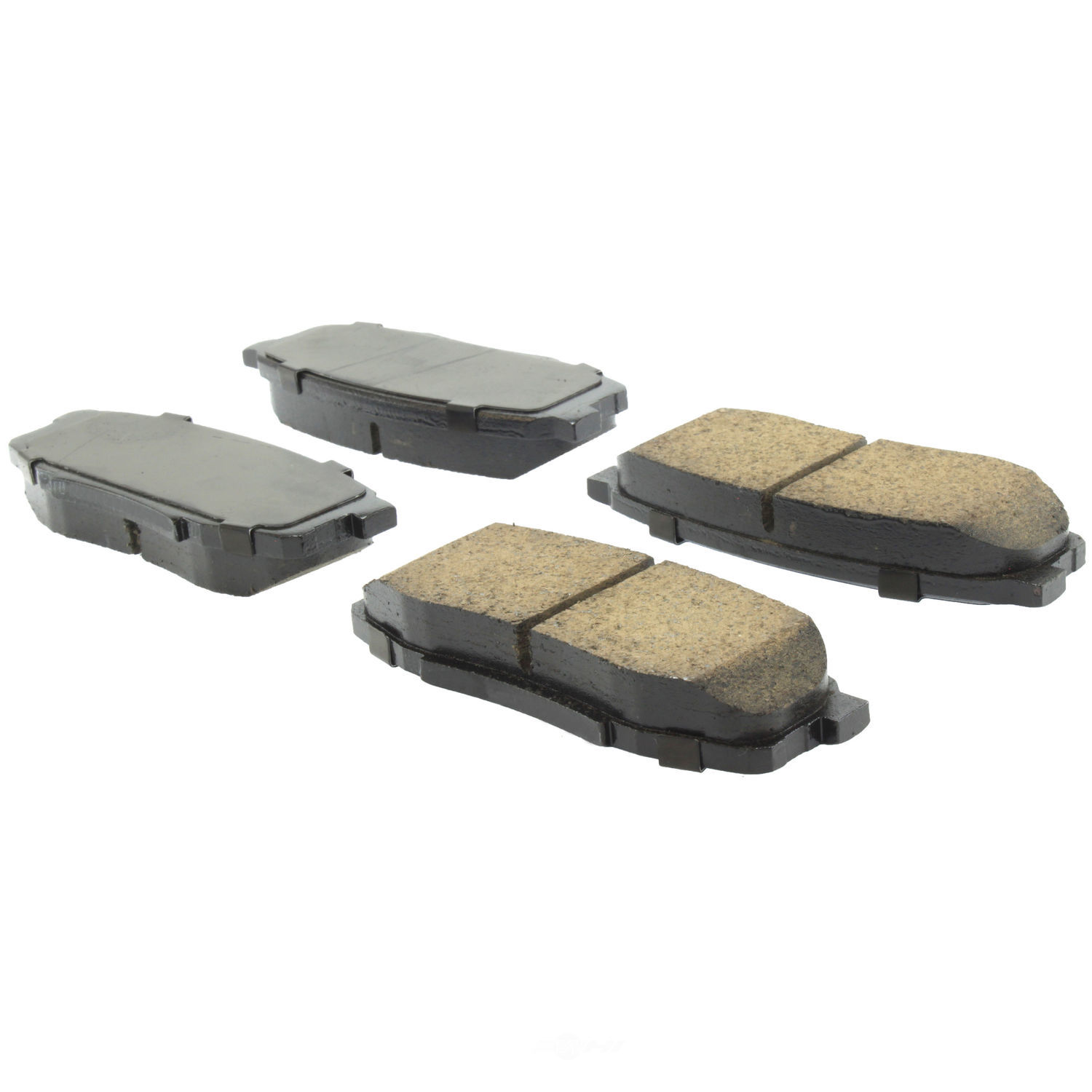 CENTRIC PARTS - Centric Posi Quiet Advanced Ceramic Disc Brake Pad Sets (Rear) - CEC 105.13040