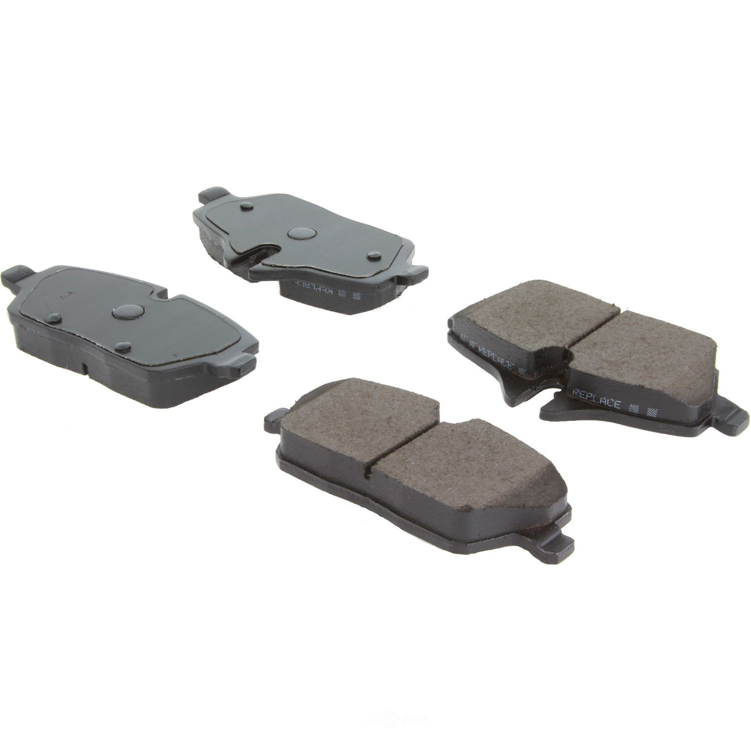CENTRIC PARTS - Posi-Quiet Ceramic Disc Brake Pad w/Shims & Hardware (Front) - CEC 105.13080