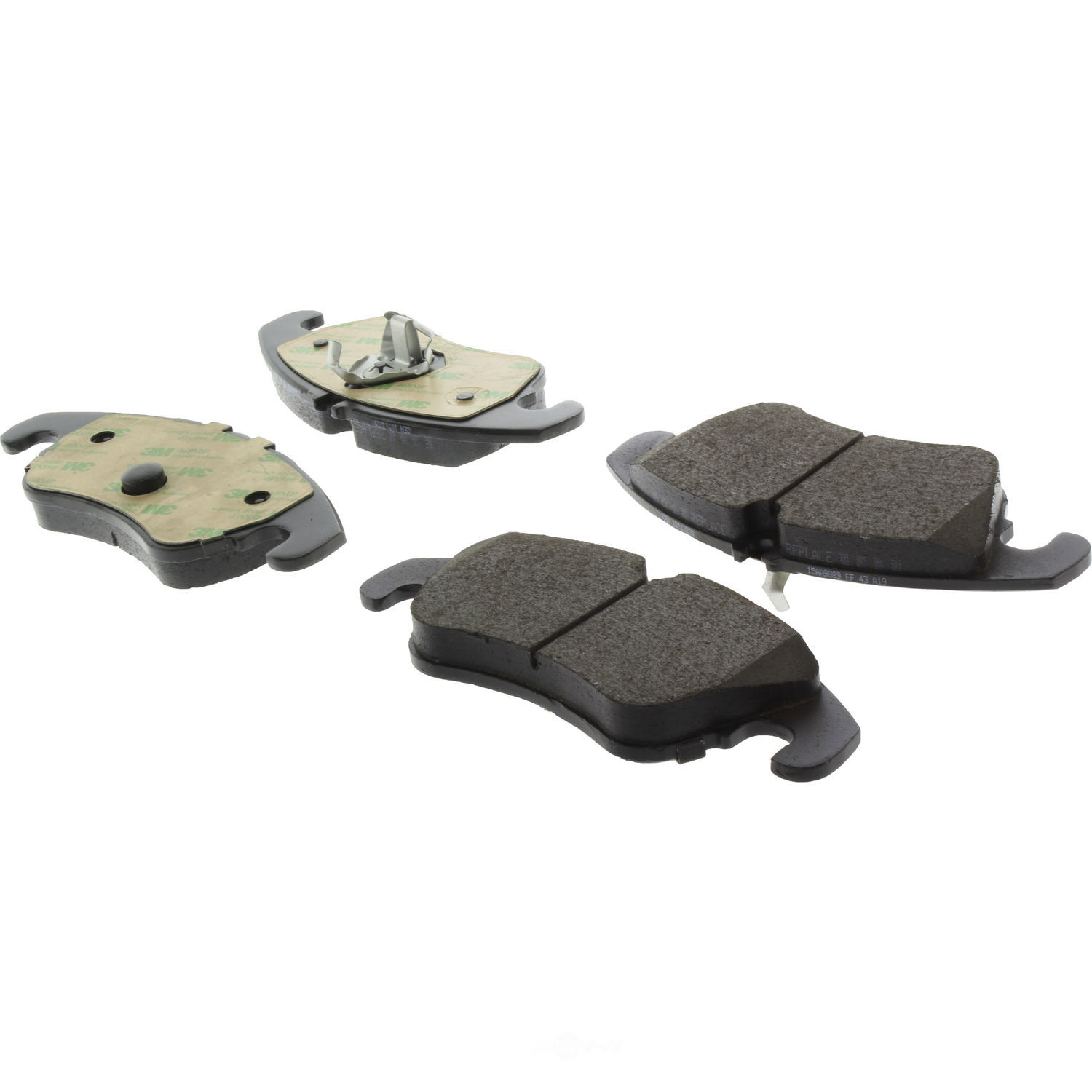 CENTRIC PARTS - Centric Posi Quiet Advanced Ceramic Disc Brake Pad Sets (Front) - CEC 105.13220