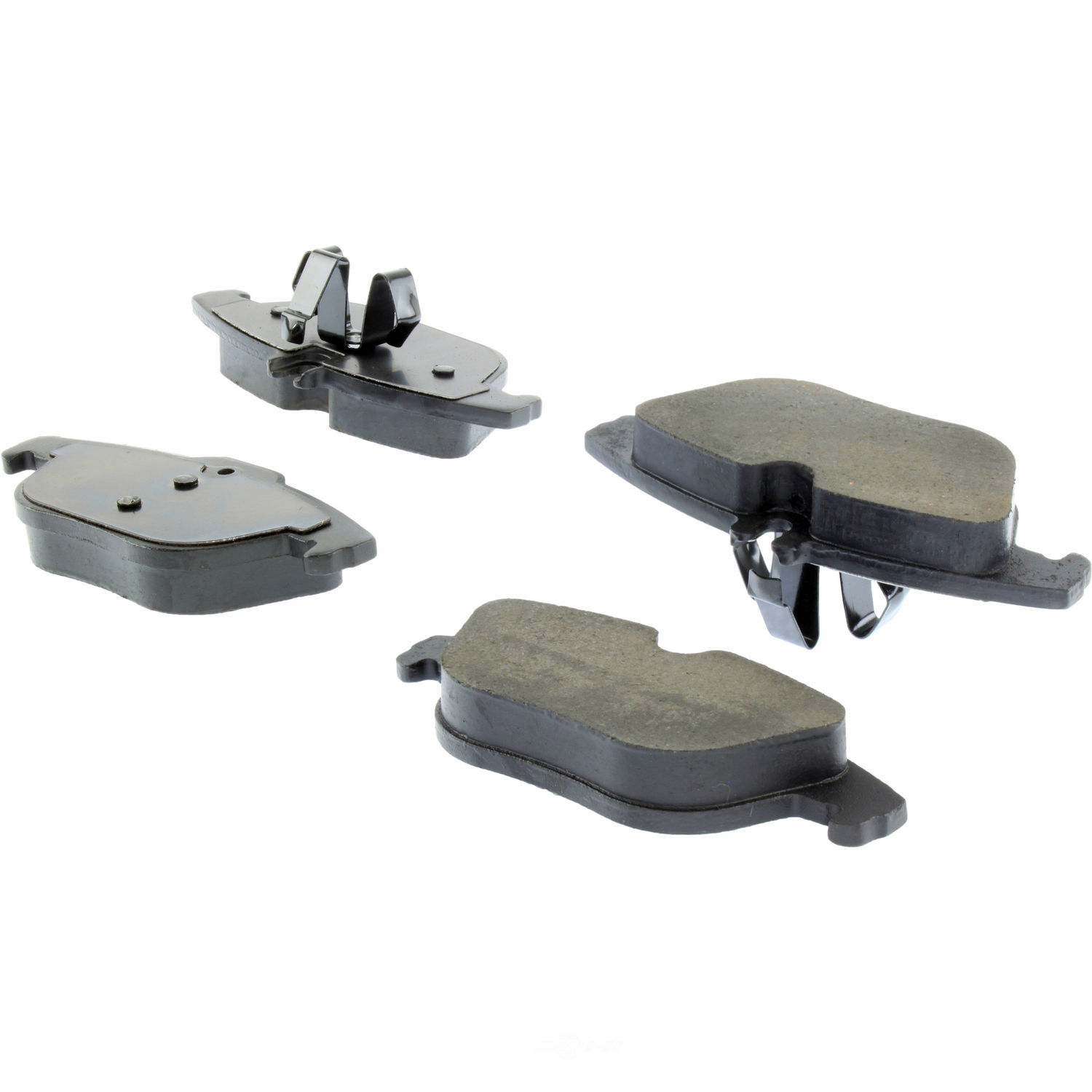 CENTRIC PARTS - Posi-Quiet Ceramic Disc Brake Pad w/Shims & Hardware-Preferred (Rear) - CEC 105.13410