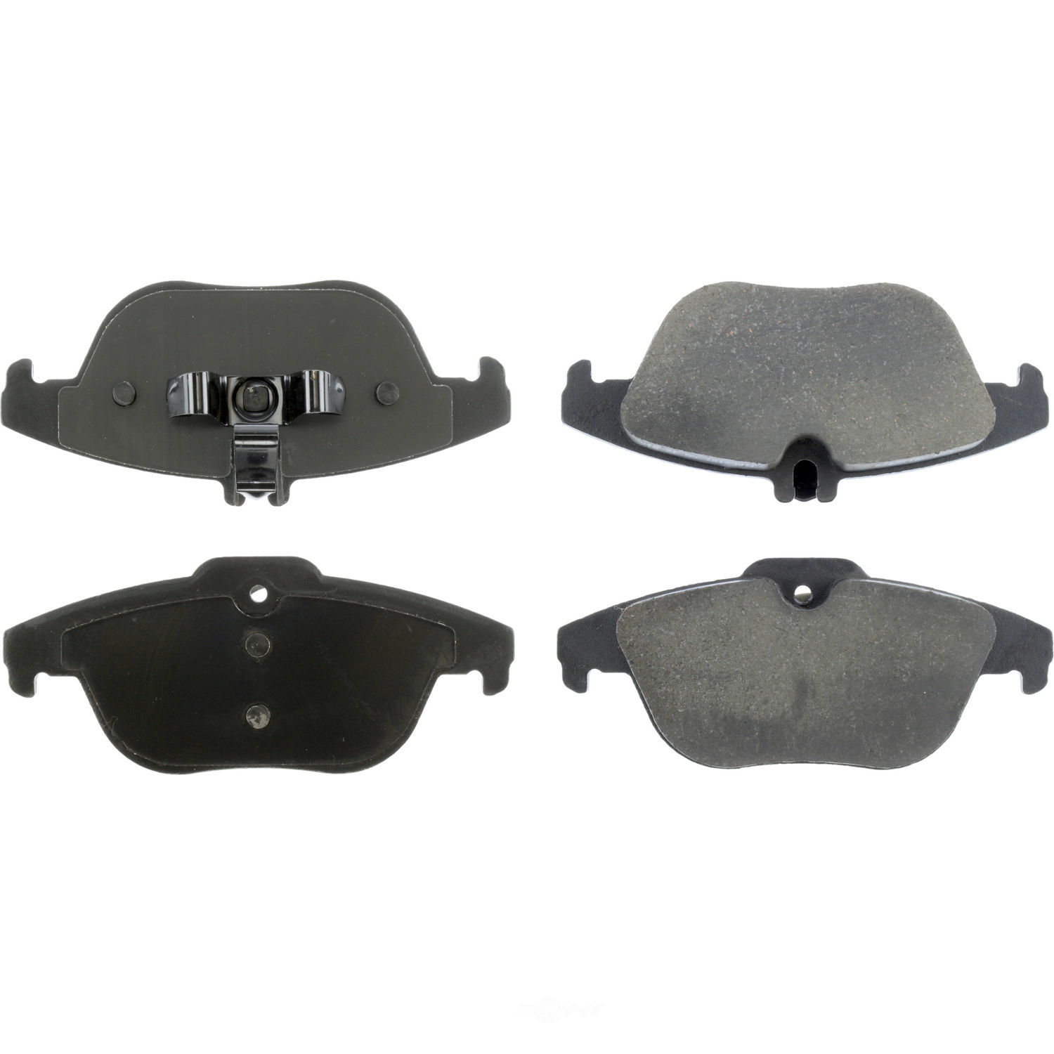 CENTRIC PARTS - Posi-Quiet Ceramic Disc Brake Pad w/Shims & Hardware-Preferred - CEC 105.13410