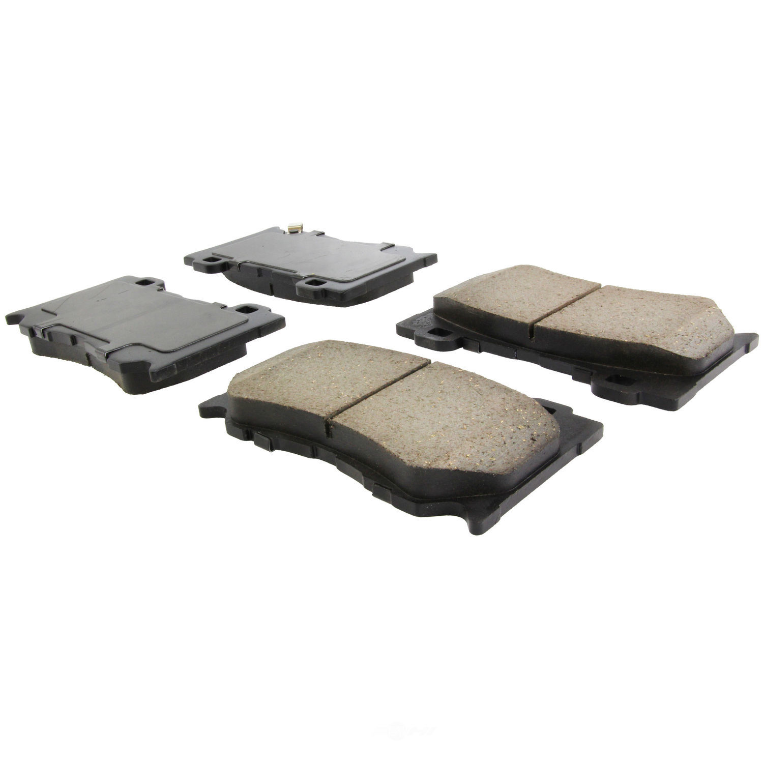 CENTRIC PARTS - Posi-Quiet Ceramic Disc Brake Pad w/Shims & Hardware-Preferred - CEC 105.13460