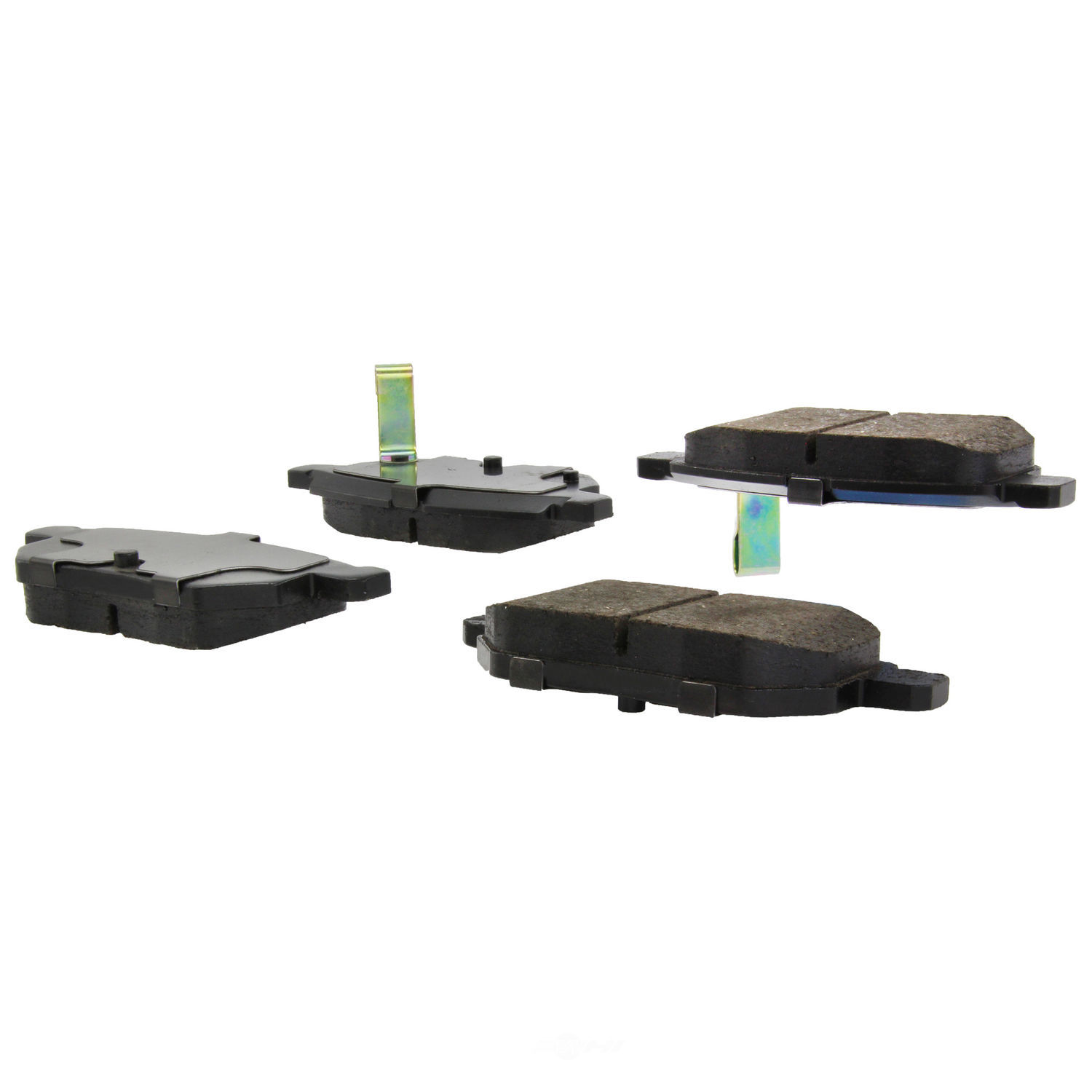 CENTRIC PARTS - Posi-Quiet Ceramic Disc Brake Pad w/Shims & Hardware-Preferred (Rear) - CEC 105.13540