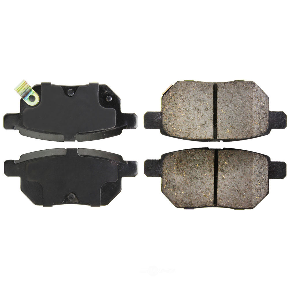 CENTRIC PARTS - Posi-Quiet Ceramic Disc Brake Pad w/Shims & Hardware-Preferred - CEC 105.13540