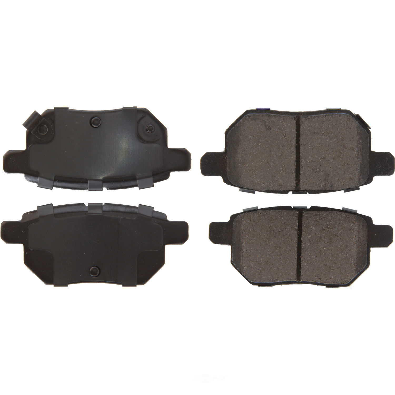 CENTRIC PARTS - Posi-Quiet Ceramic Disc Brake Pad w/Shims & Hardware-Preferred - CEC 105.14230