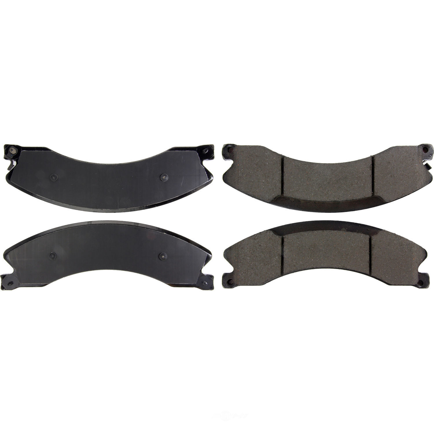 CENTRIC PARTS - Posi-Quiet Ceramic Disc Brake Pad w/Shims & Hardware-Preferred - CEC 105.15651