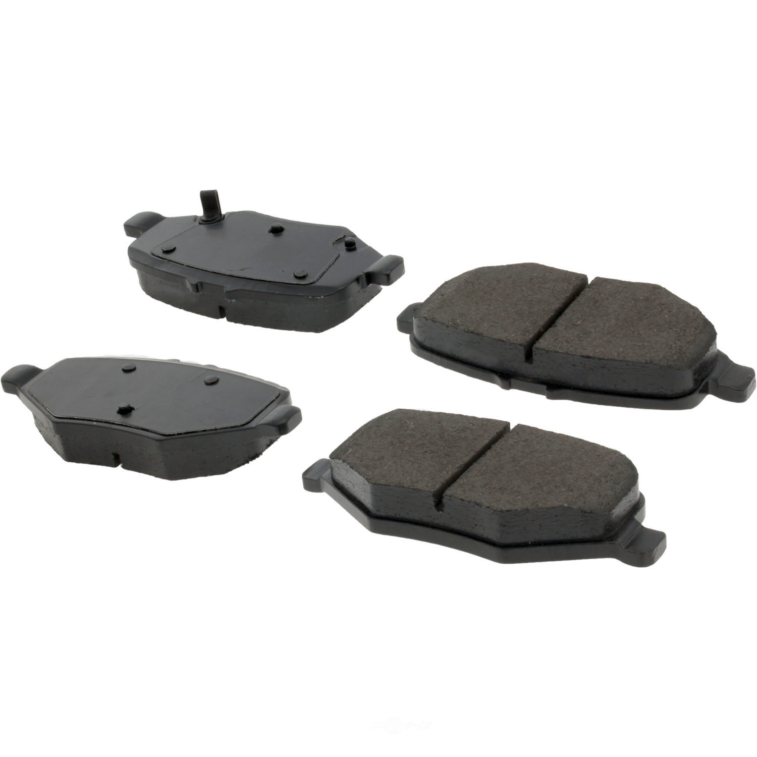 CENTRIC PARTS - Posi-Quiet Ceramic Disc Brake Pad w/Shims & Hardware (Rear) - CEC 105.16120