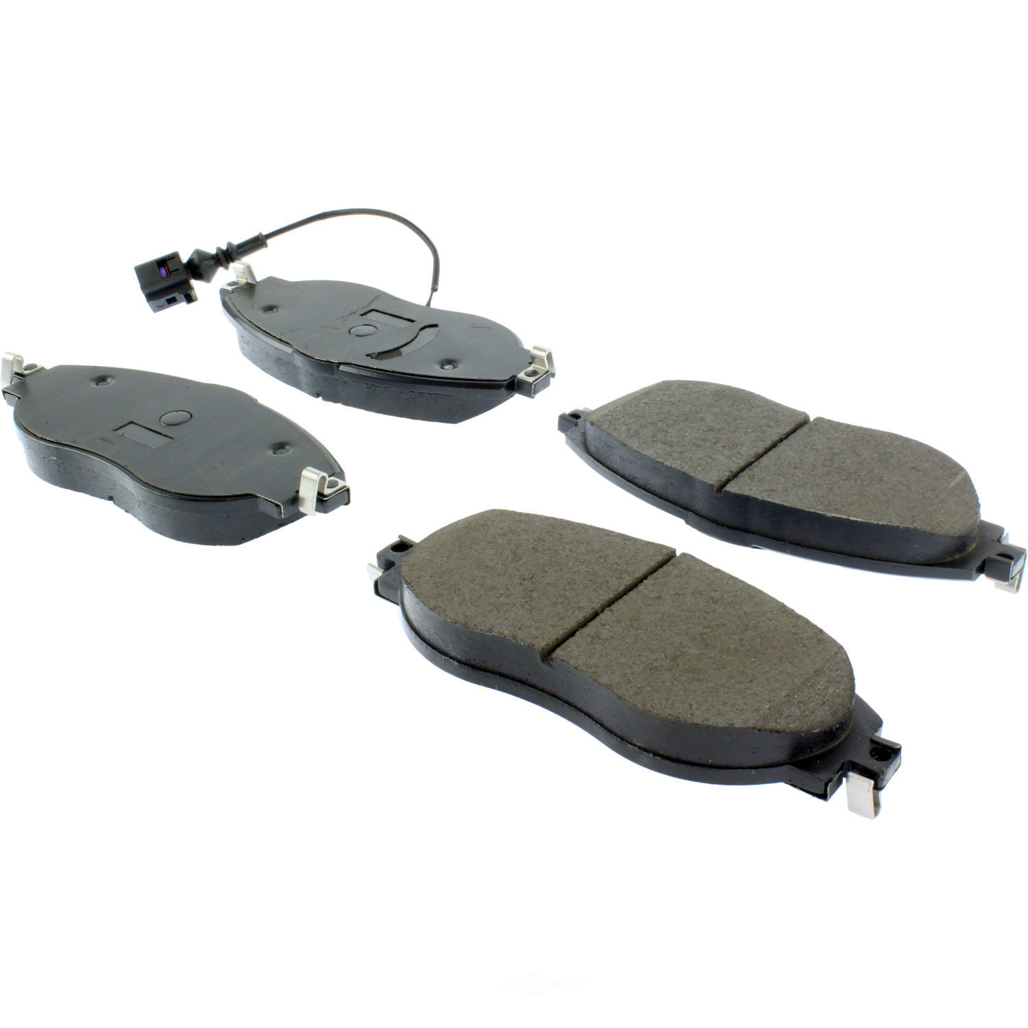 CENTRIC PARTS - Posi-Quiet Ceramic Disc Brake Pad w/Shims & Hardware (Front) - CEC 105.16330