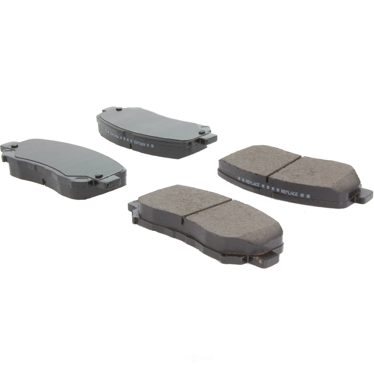 CENTRIC PARTS - Posi-Quiet Ceramic Disc Brake Pad w/Shims & Hardware-Preferred (Front) - CEC 105.16400