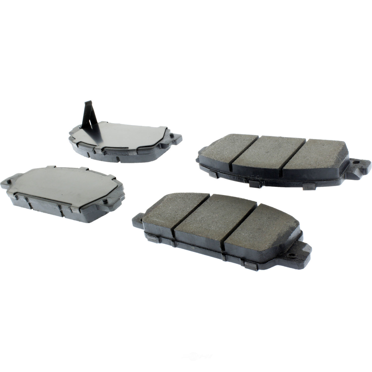 CENTRIC PARTS - Centric Posi Quiet Advanced Ceramic Disc Brake Pad Sets (Front) - CEC 105.16540
