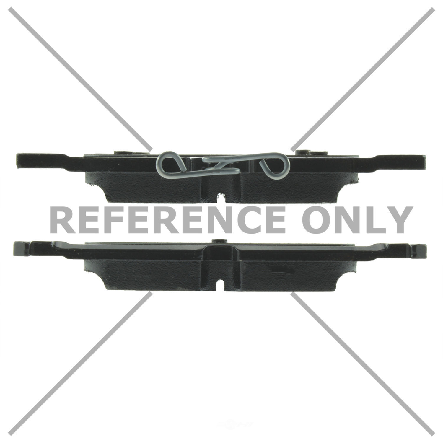 CENTRIC PARTS - Centric Posi-Quiet Ceramic Disc Brake Pad Sets - CEC 105.16651
