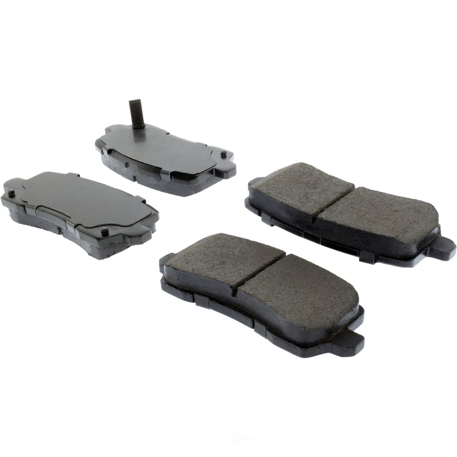 CENTRIC PARTS - Posi-Quiet Ceramic Disc Brake Pad w/Shims & Hardware-Preferred (Rear) - CEC 105.16980