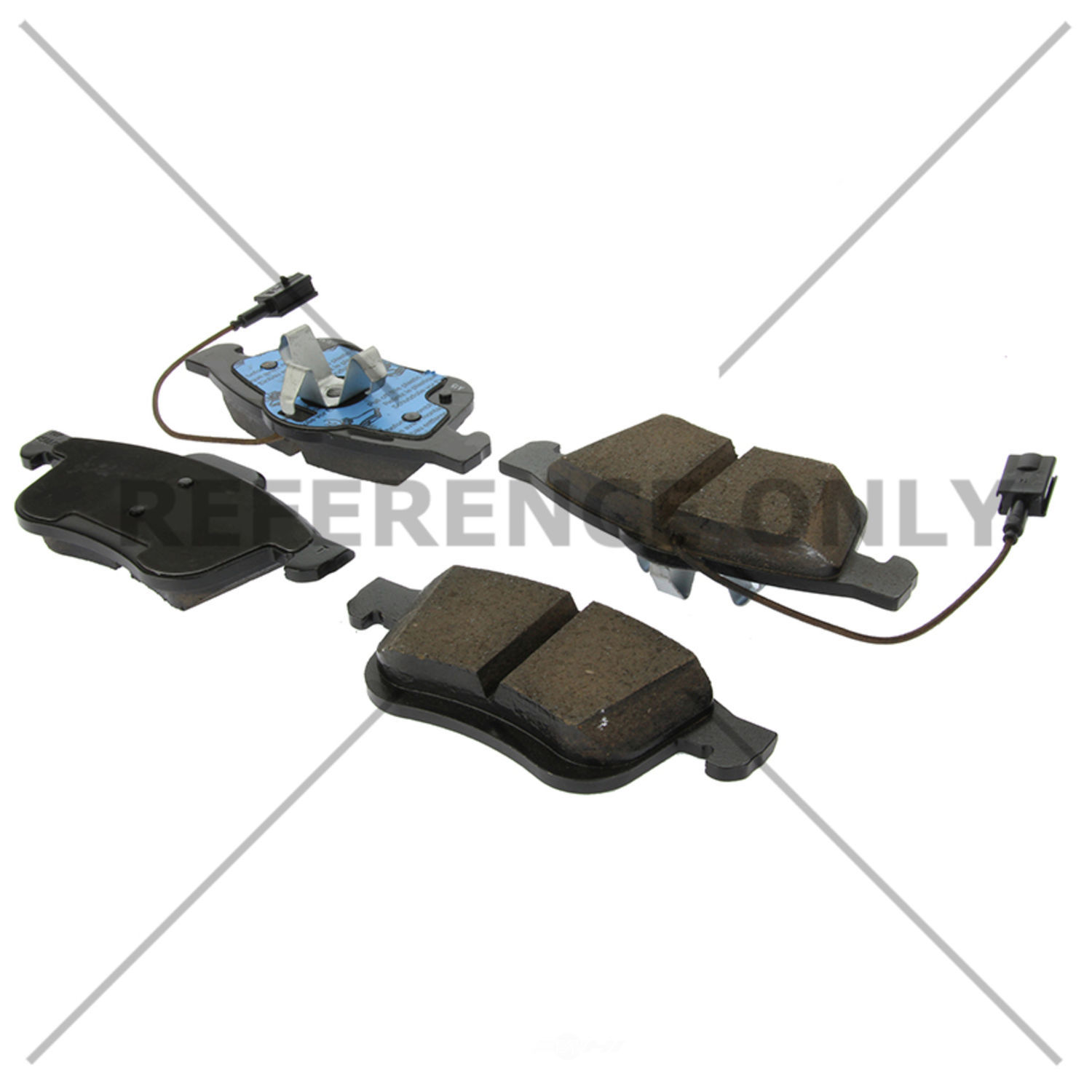 CENTRIC PARTS - Centric Posi Quiet Advanced Ceramic Disc Brake Pad Sets (Front) - CEC 105.17211