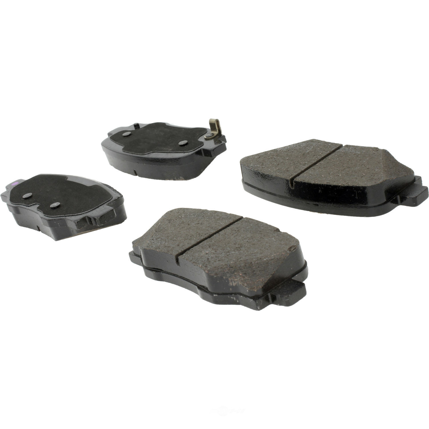 CENTRIC PARTS - Posi-Quiet Ceramic Disc Brake Pad w/Shims & Hardware-Preferred - CEC 105.18090