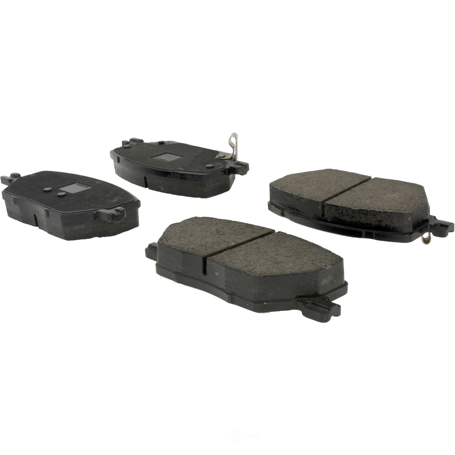 CENTRIC PARTS - Posi-Quiet Ceramic Disc Brake Pad w/Shims & Hardware-Preferred (Front) - CEC 105.18110