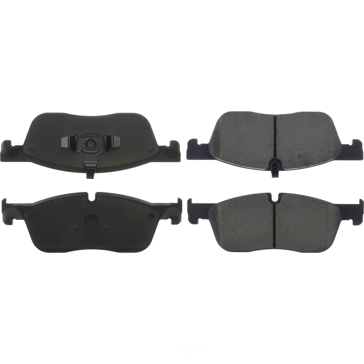 CENTRIC PARTS - Posi-Quiet Ceramic Disc Brake Pad w/Shims-Preferred - CEC 105.18380
