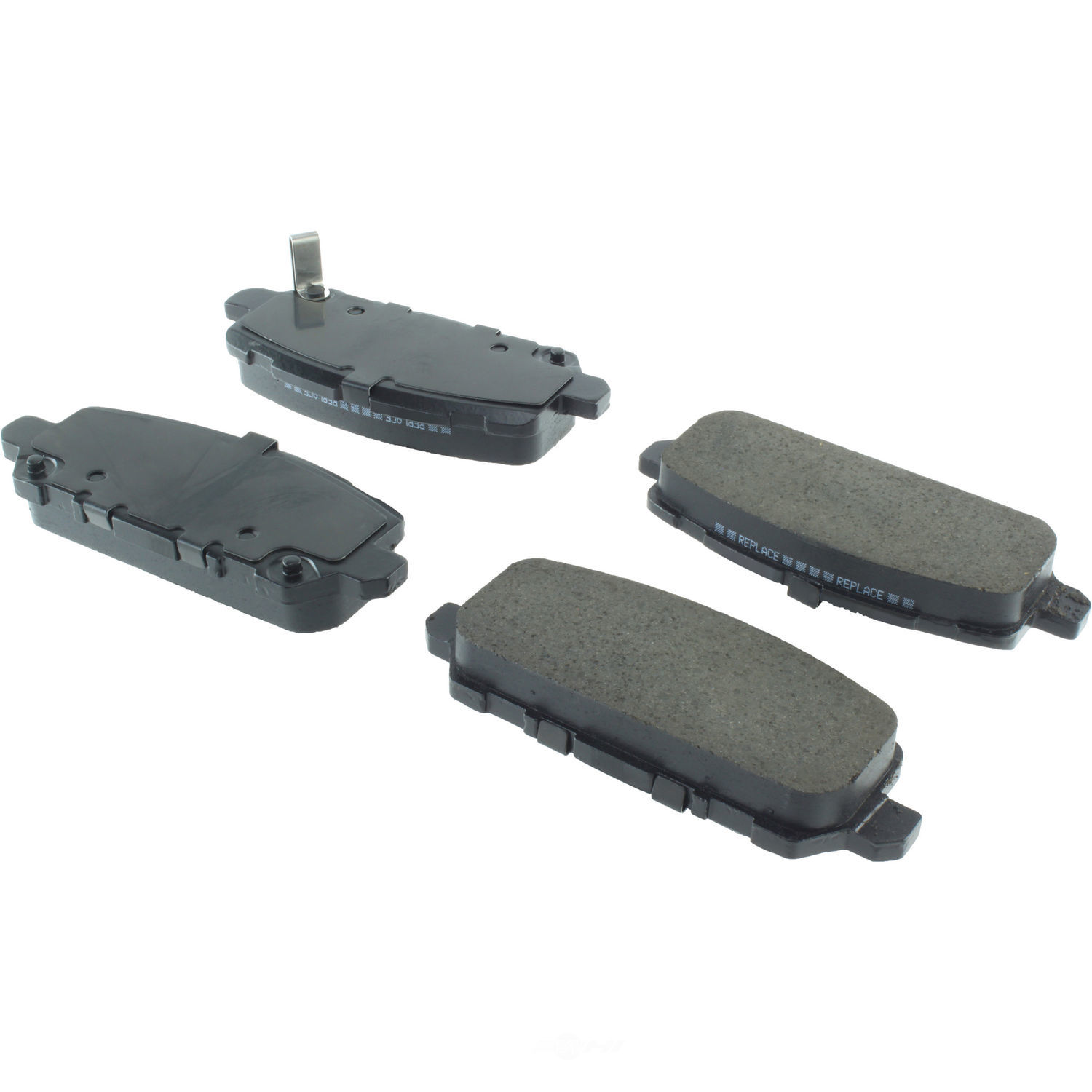 CENTRIC PARTS - Centric Posi Quiet Advanced Ceramic Disc Brake Pad Sets (Rear) - CEC 105.18410