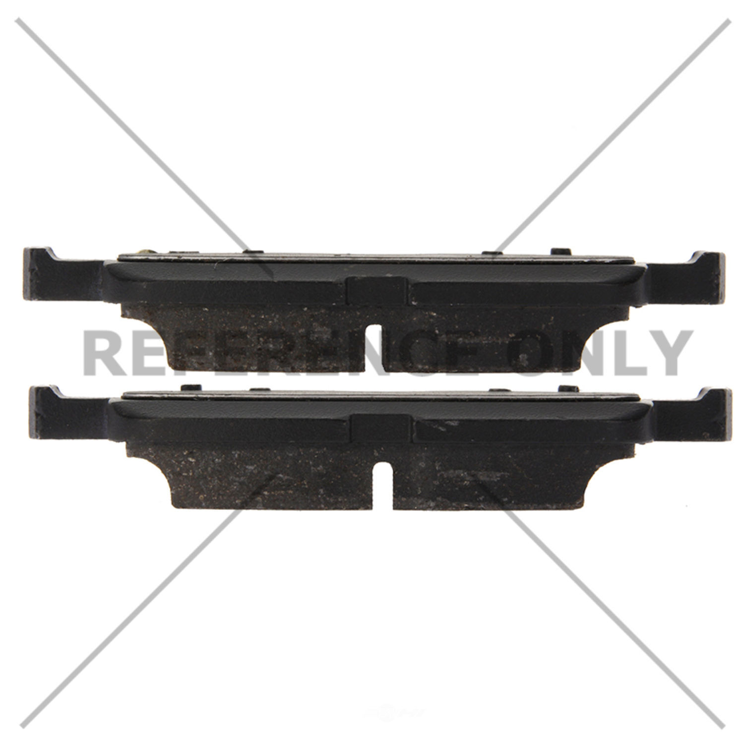 CENTRIC PARTS - Centric Posi-Quiet Ceramic Disc Brake Pad Sets - CEC 105.18570