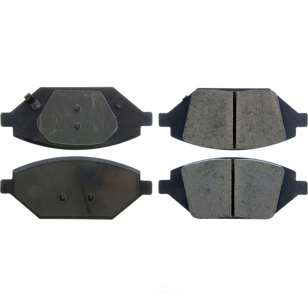 CENTRIC PARTS - Centric Posi Quiet Advanced Ceramic Disc Brake Pad Sets - CEC 105.18640