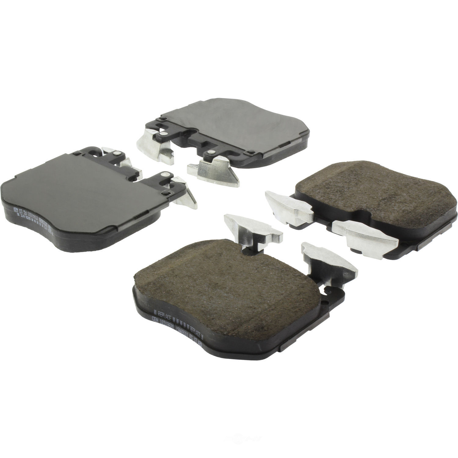 CENTRIC PARTS - Centric Posi Quiet Advanced Ceramic Disc Brake Pad Sets (Front) - CEC 105.18680