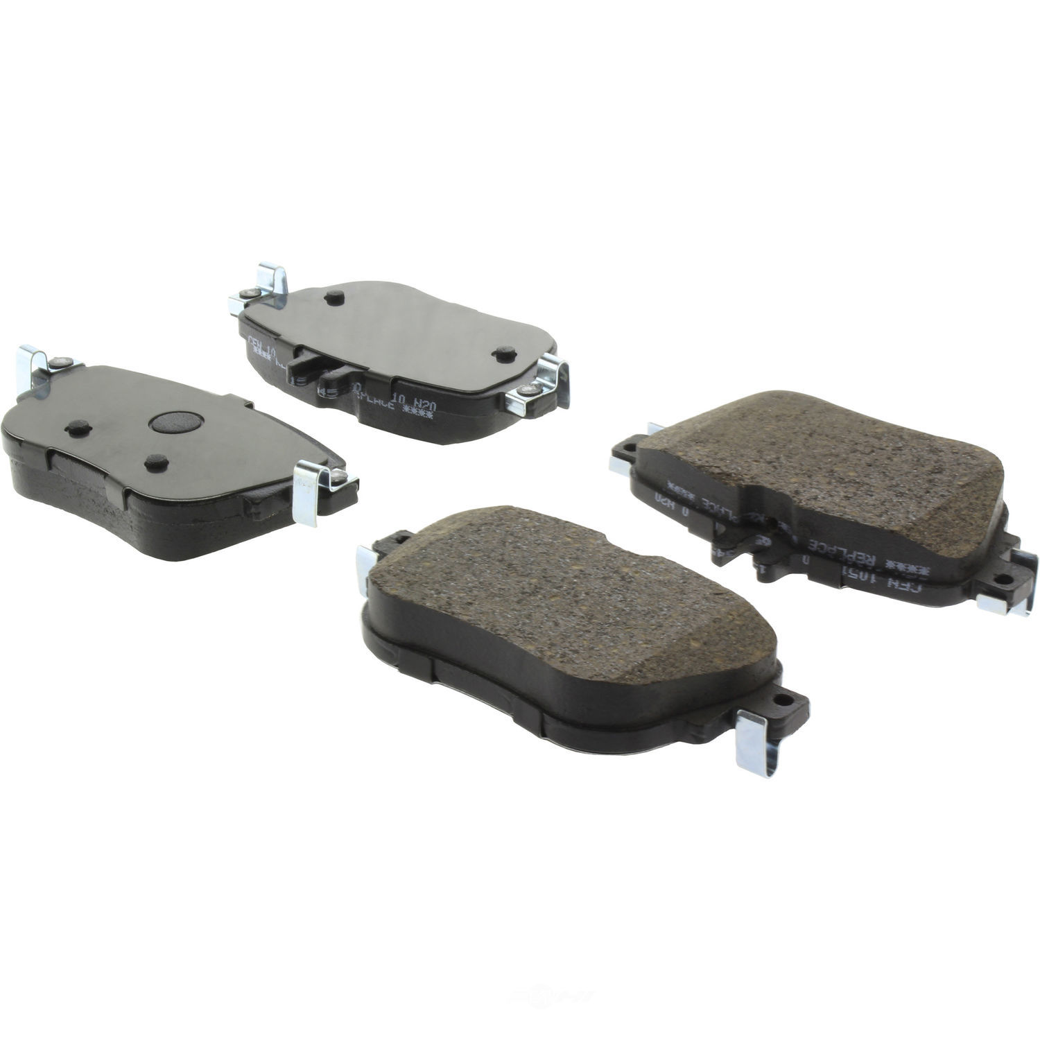 CENTRIC PARTS - Centric Posi Quiet Advanced Ceramic Disc Brake Pad Sets (Rear) - CEC 105.19360