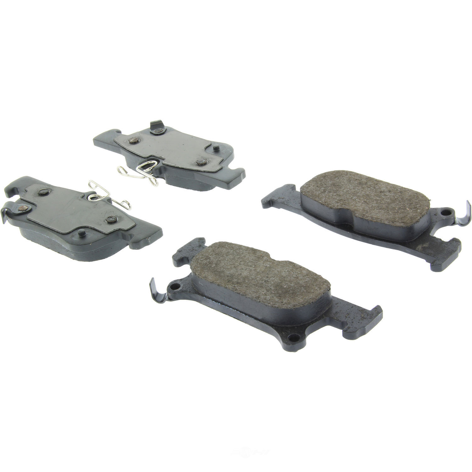 CENTRIC PARTS - Posi-Quiet Ceramic Disc Brake Pad w/Shims & Hardware-Preferred (Rear) - CEC 105.20250