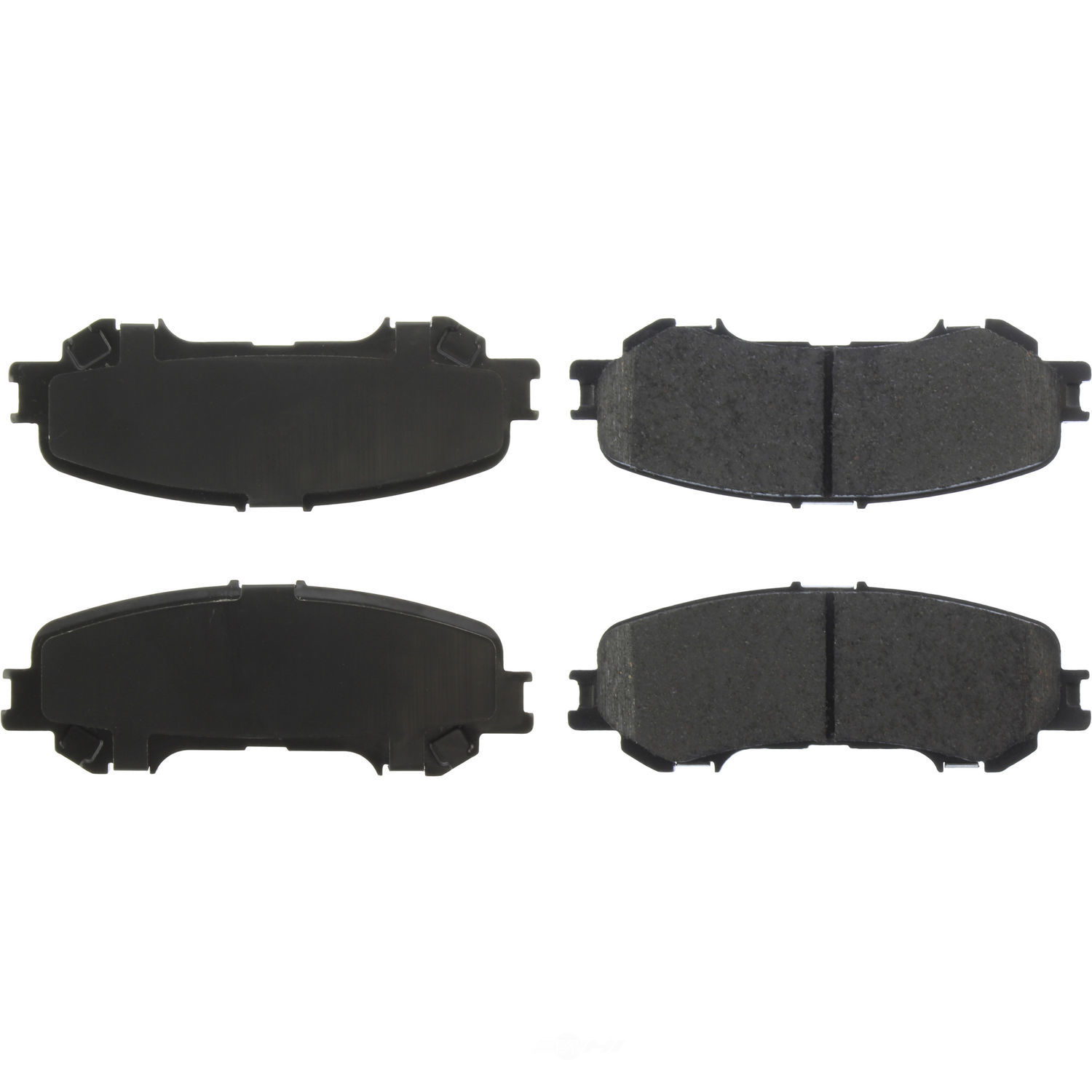 CENTRIC PARTS - Posi-Quiet Ceramic Disc Brake Pad w/Shims & Hardware-Preferred - CEC 105.20320
