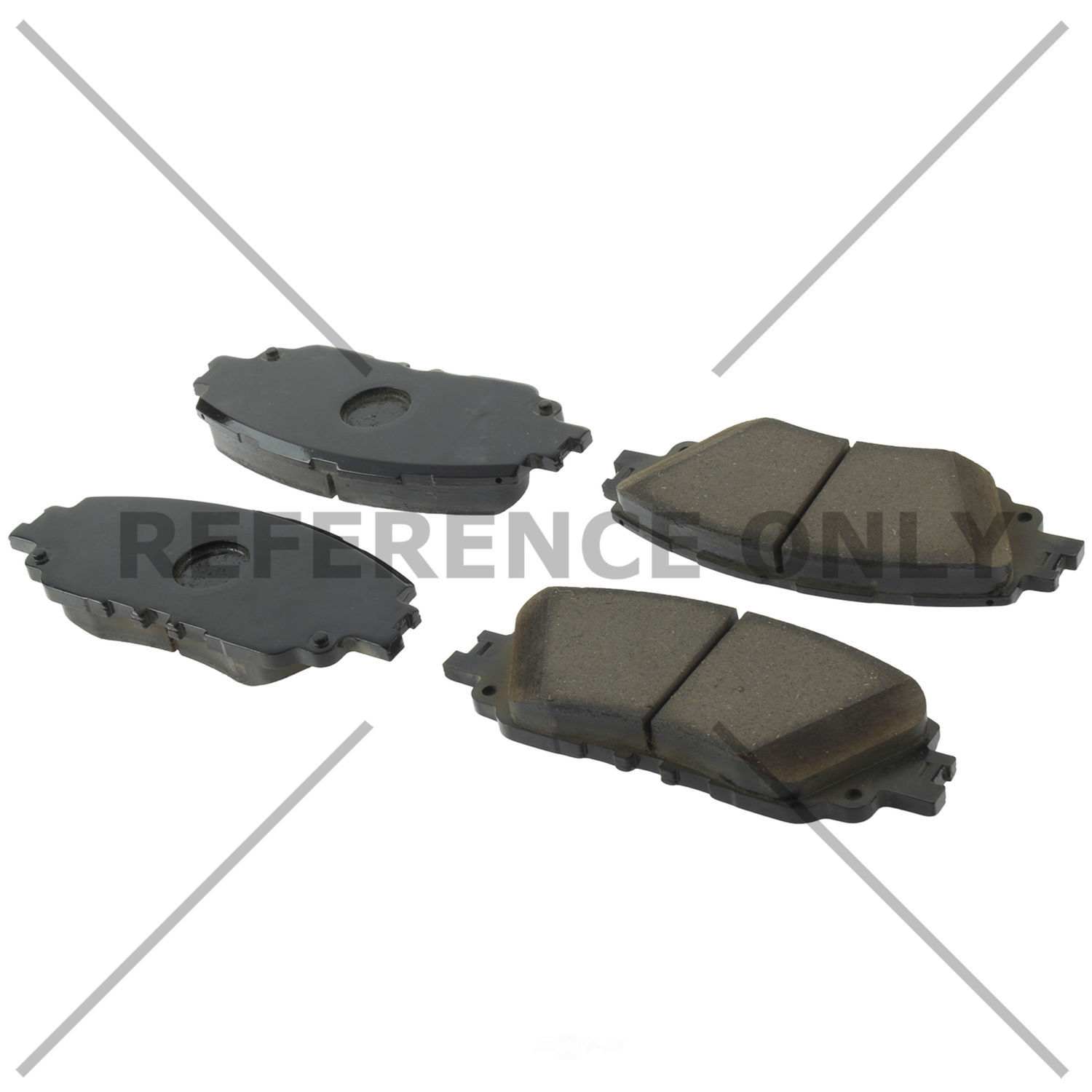 CENTRIC PARTS - Centric Posi-Quiet Ceramic Disc Brake Pad Sets (Front) - CEC 105.60150