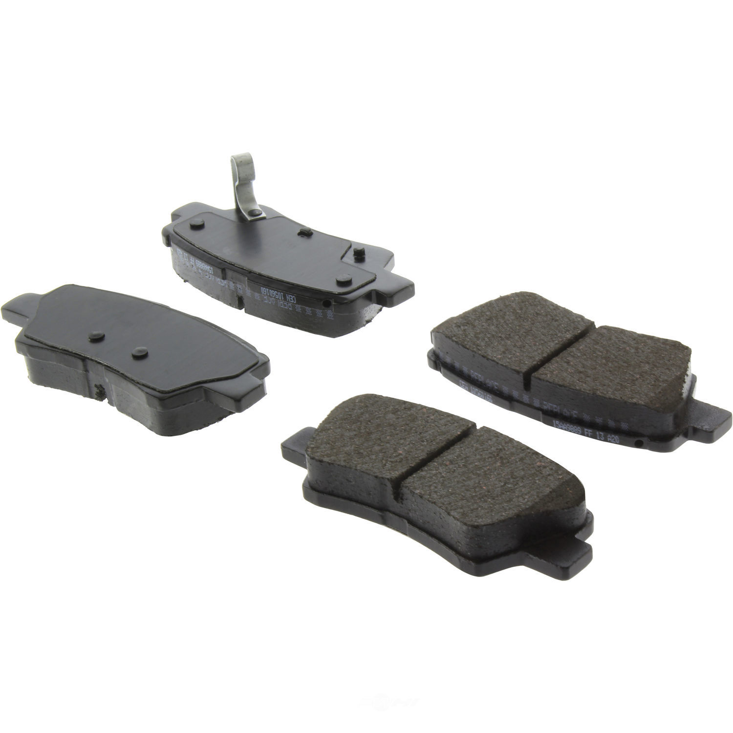 CENTRIC PARTS - Centric Posi-Quiet Ceramic Disc Brake Pad Sets (Rear) - CEC 105.60160