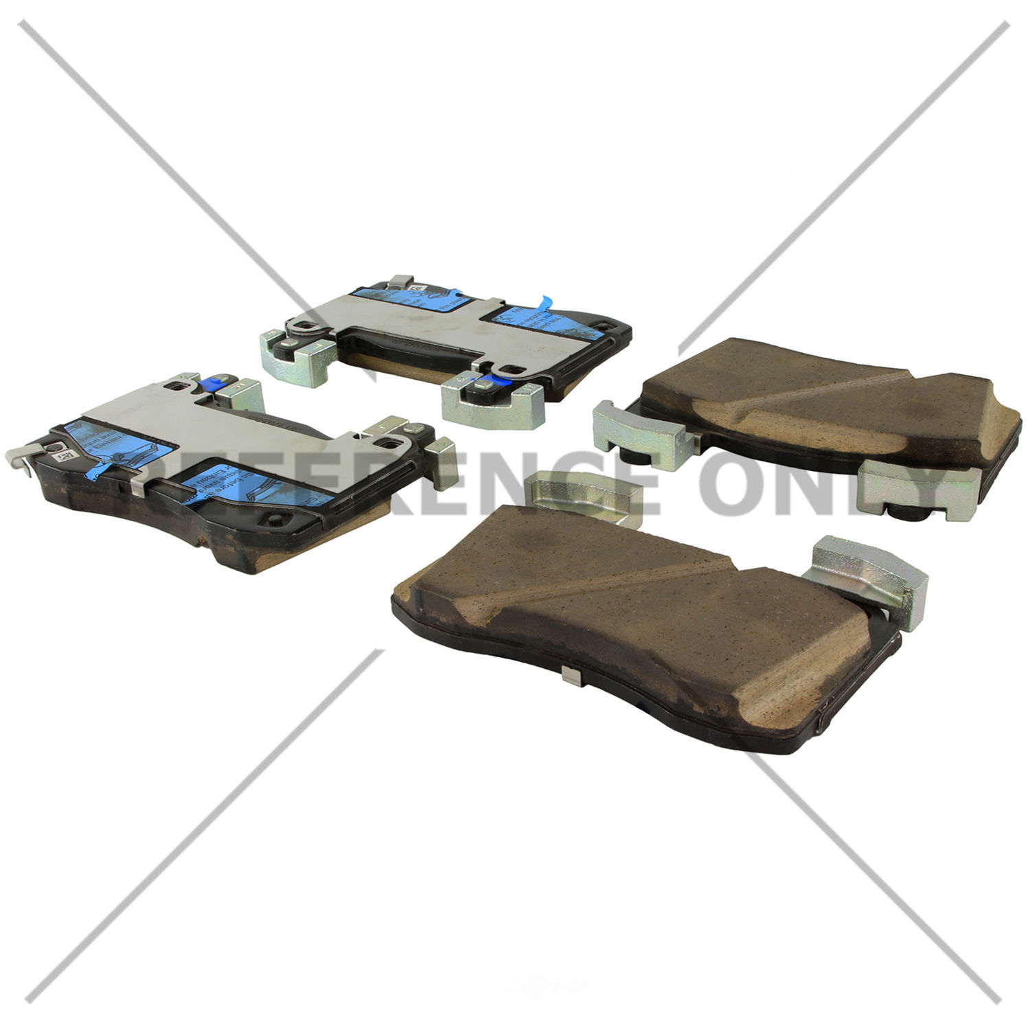 CENTRIC PARTS - Centric Posi-Quiet Ceramic Disc Brake Pad Sets (Front) - CEC 105.60420