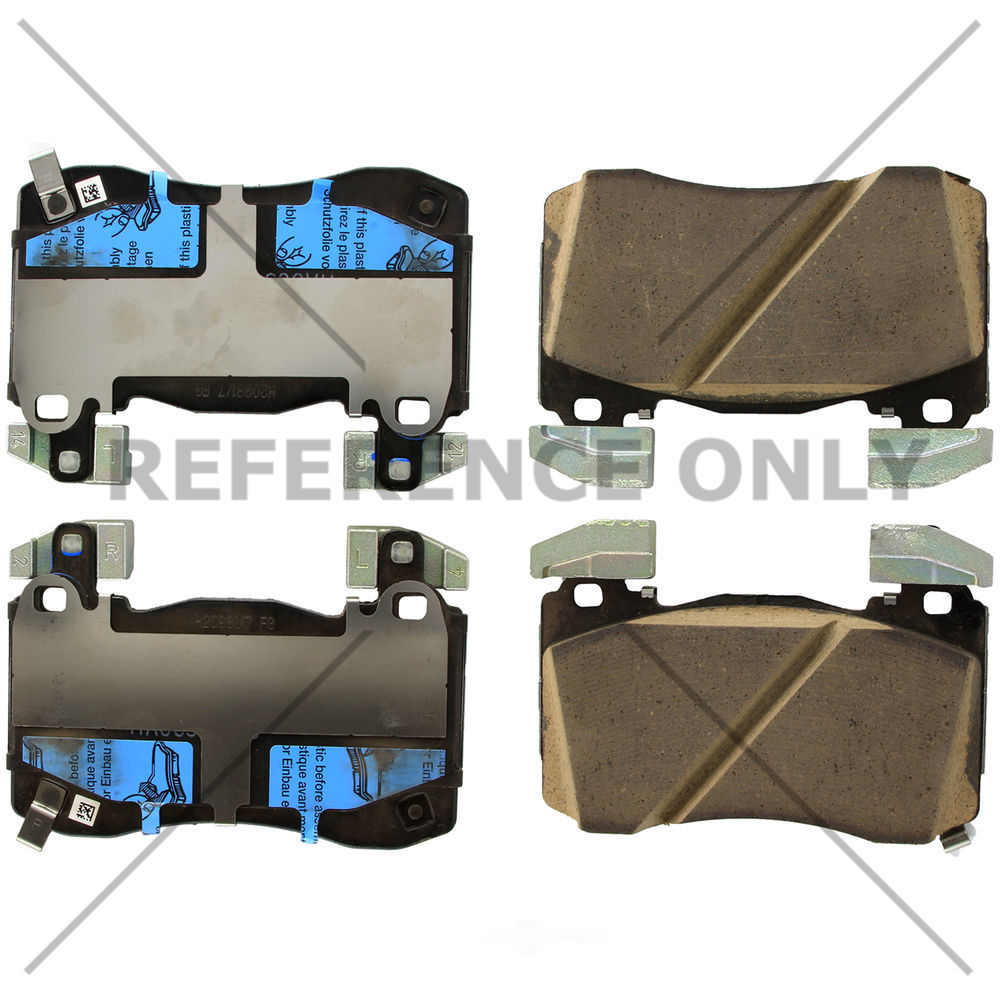 CENTRIC PARTS - Centric Posi-Quiet Ceramic Disc Brake Pad Sets - CEC 105.60420